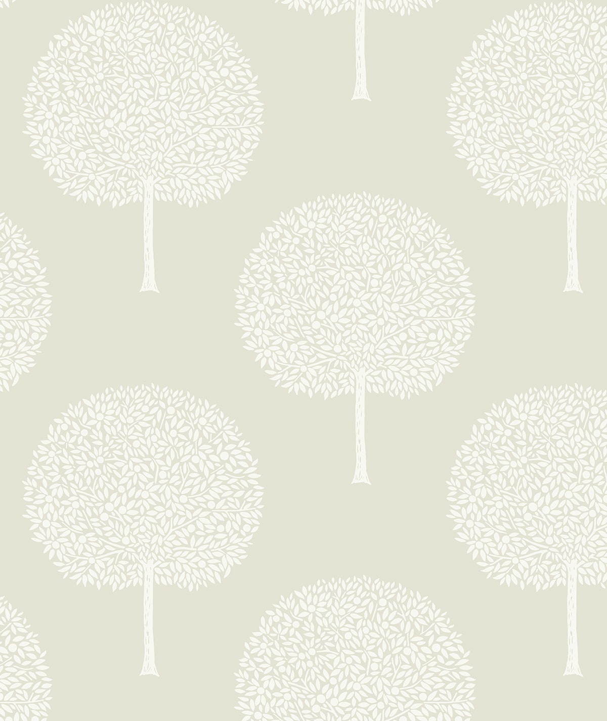 Tree Orchard Botanical Premium Peel and Stick Removable Wallpaper