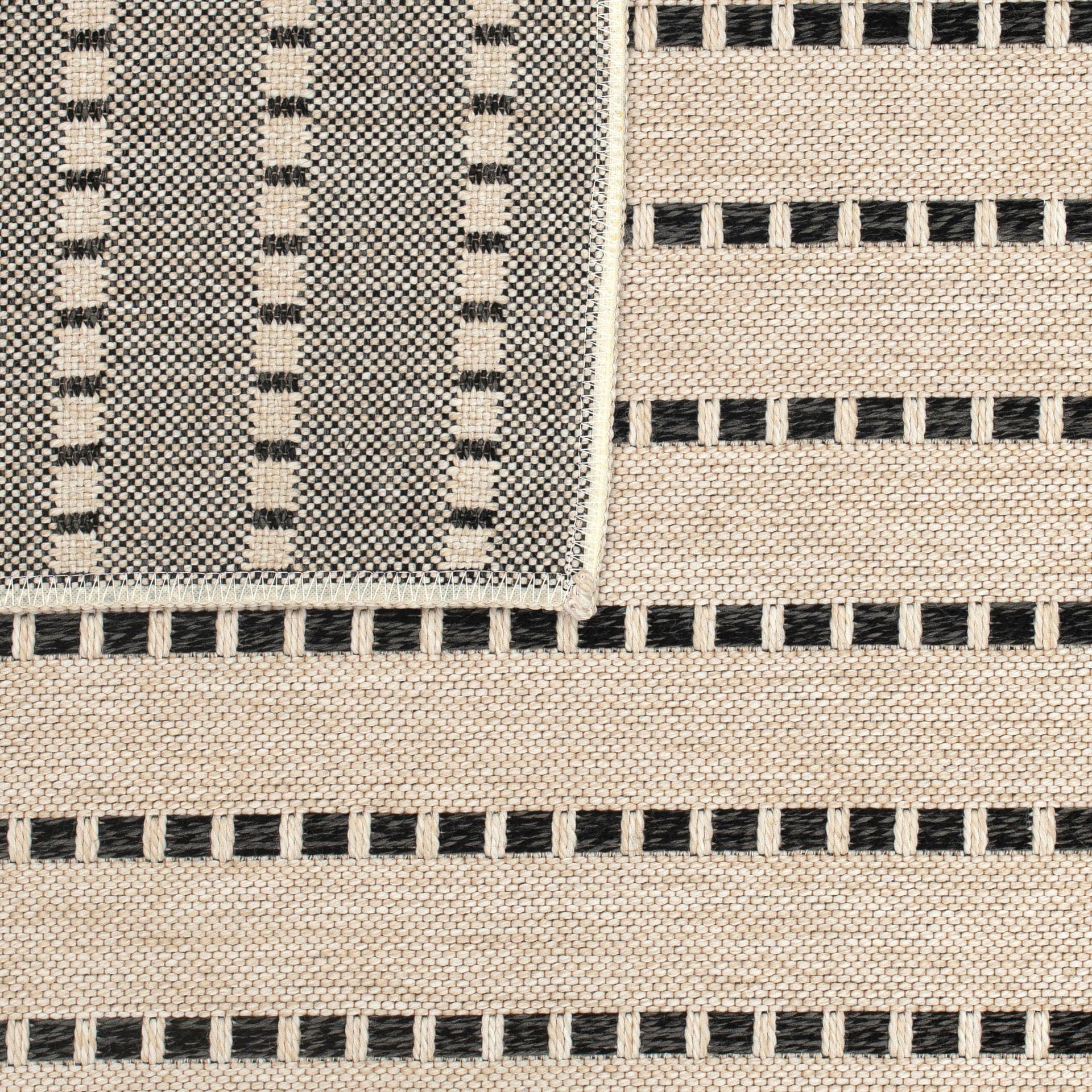 East Green Ottenby Dashed Stripe Outdoor Area Rug