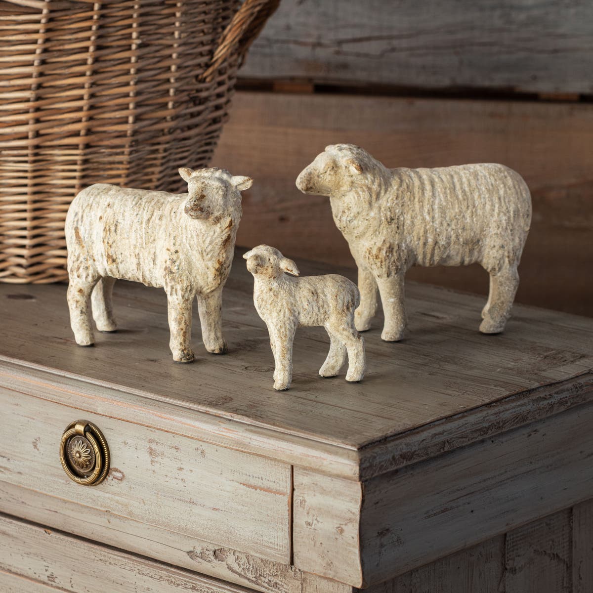 Sheep Family Flock - - Set of 3