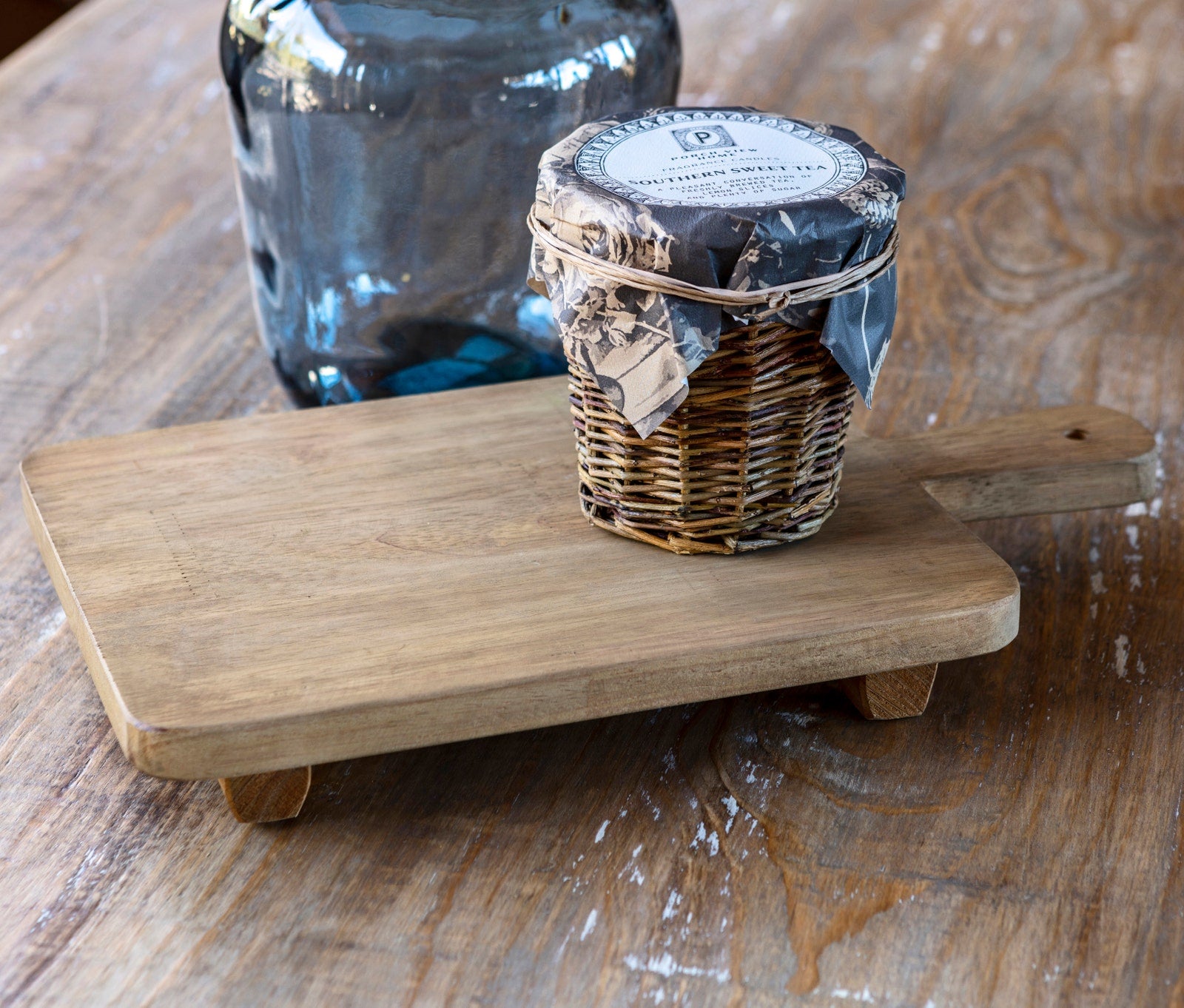Rectangular Low Riser With Handle