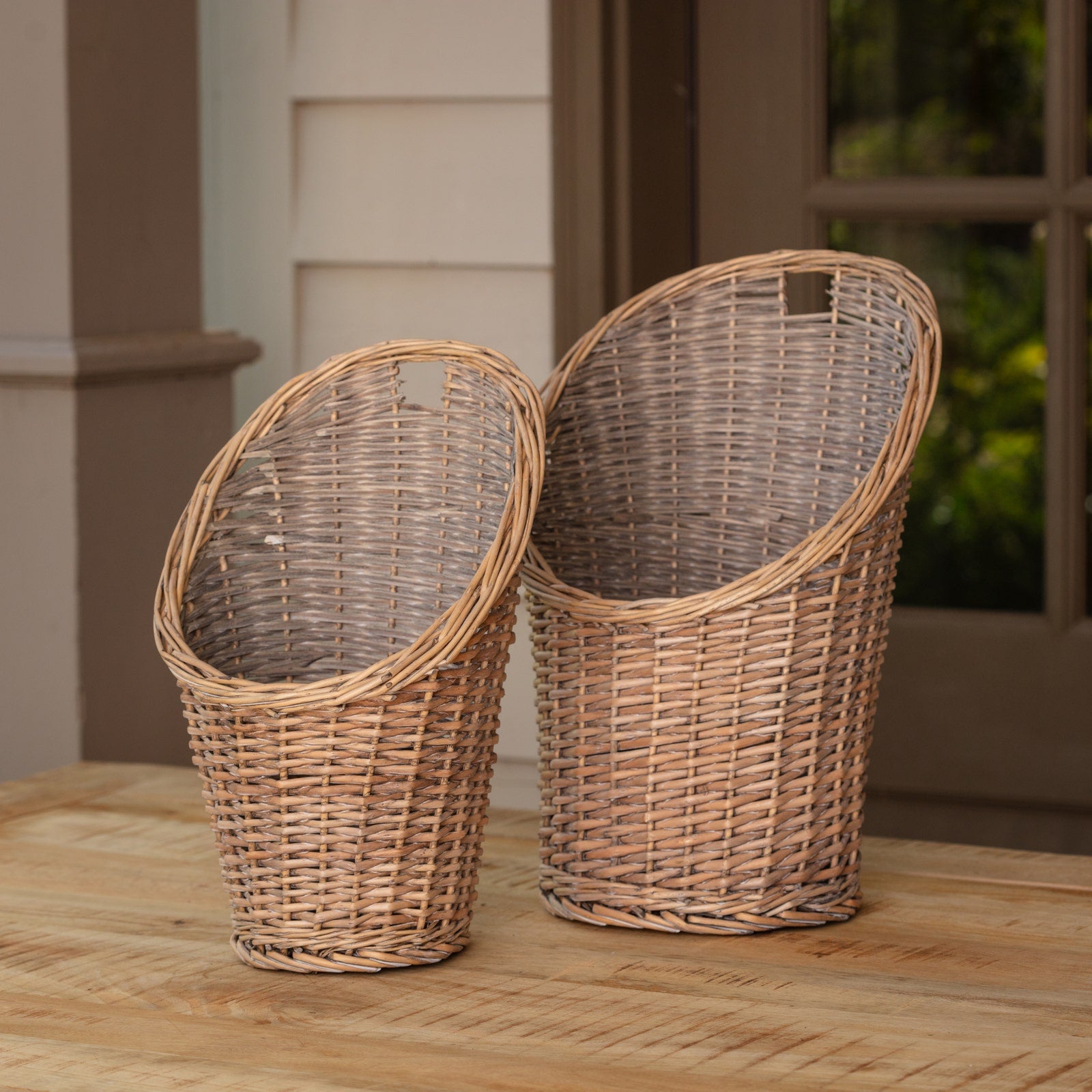 Hanging Wall Baskets - Set of 2