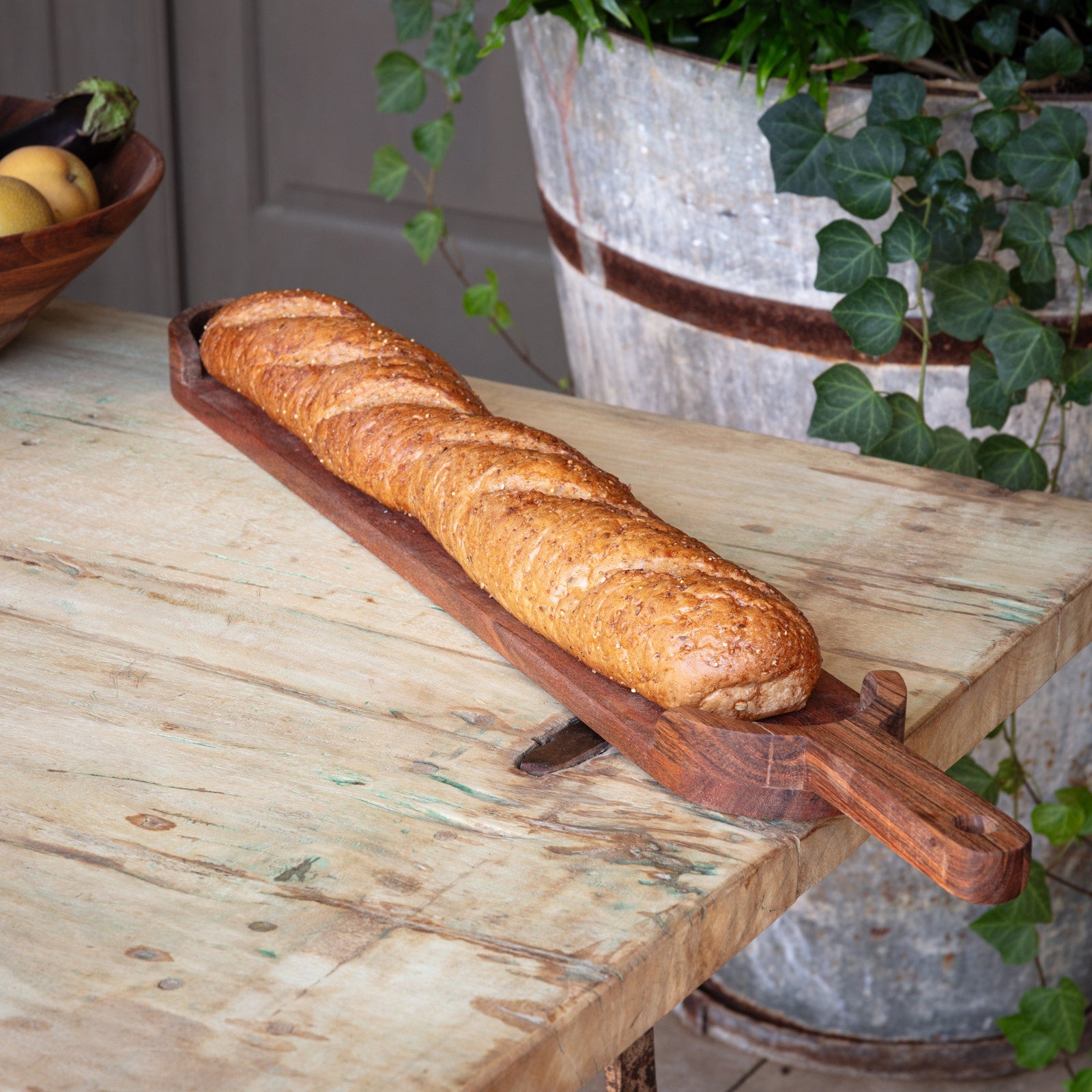 Wooden Baguette Board