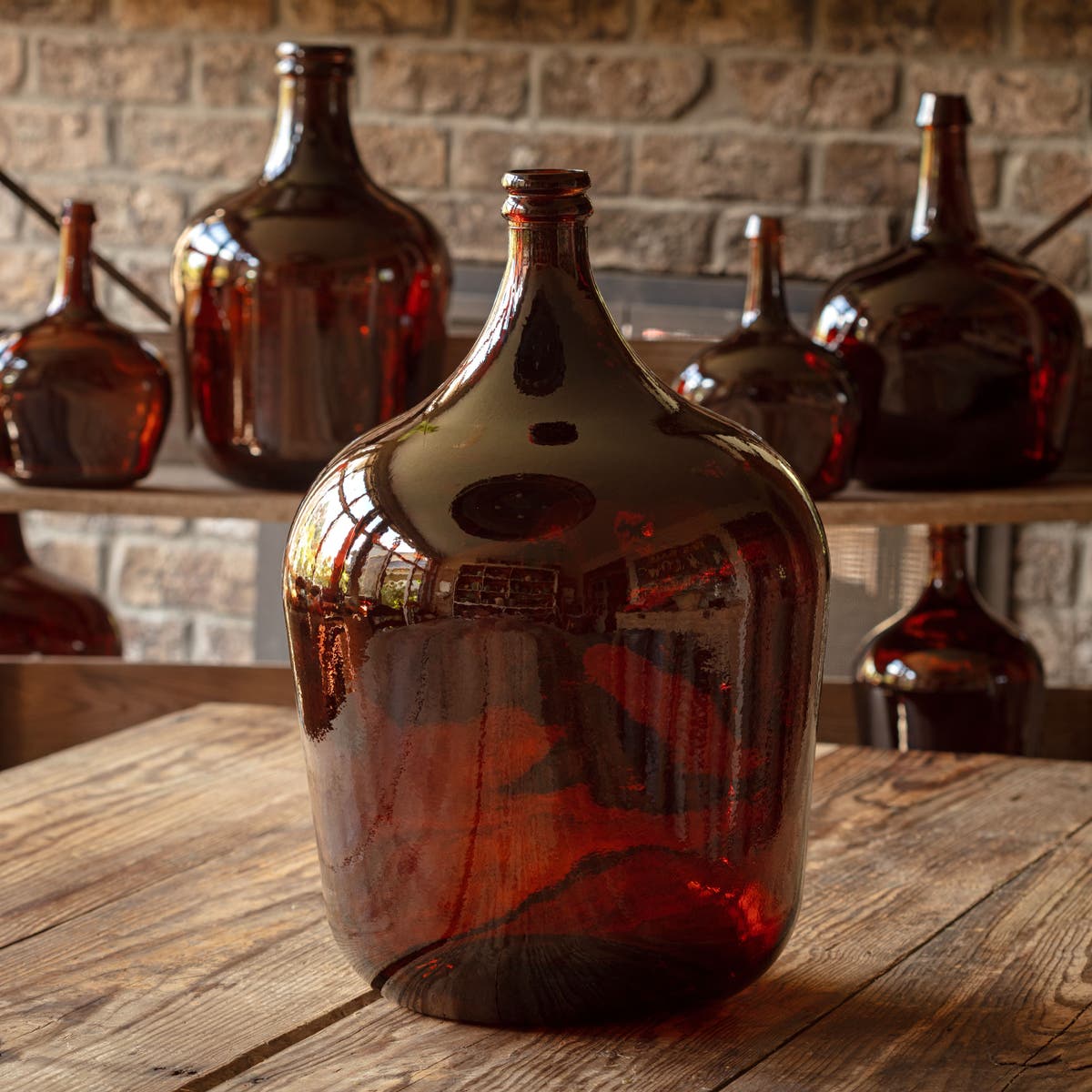 Large Demi John Bottle Cafe