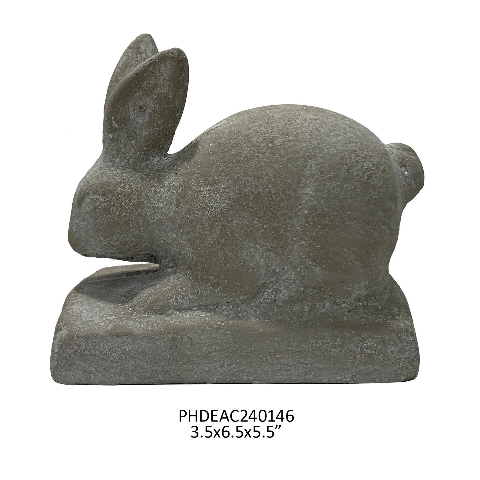 English Garden Cement Rabbit