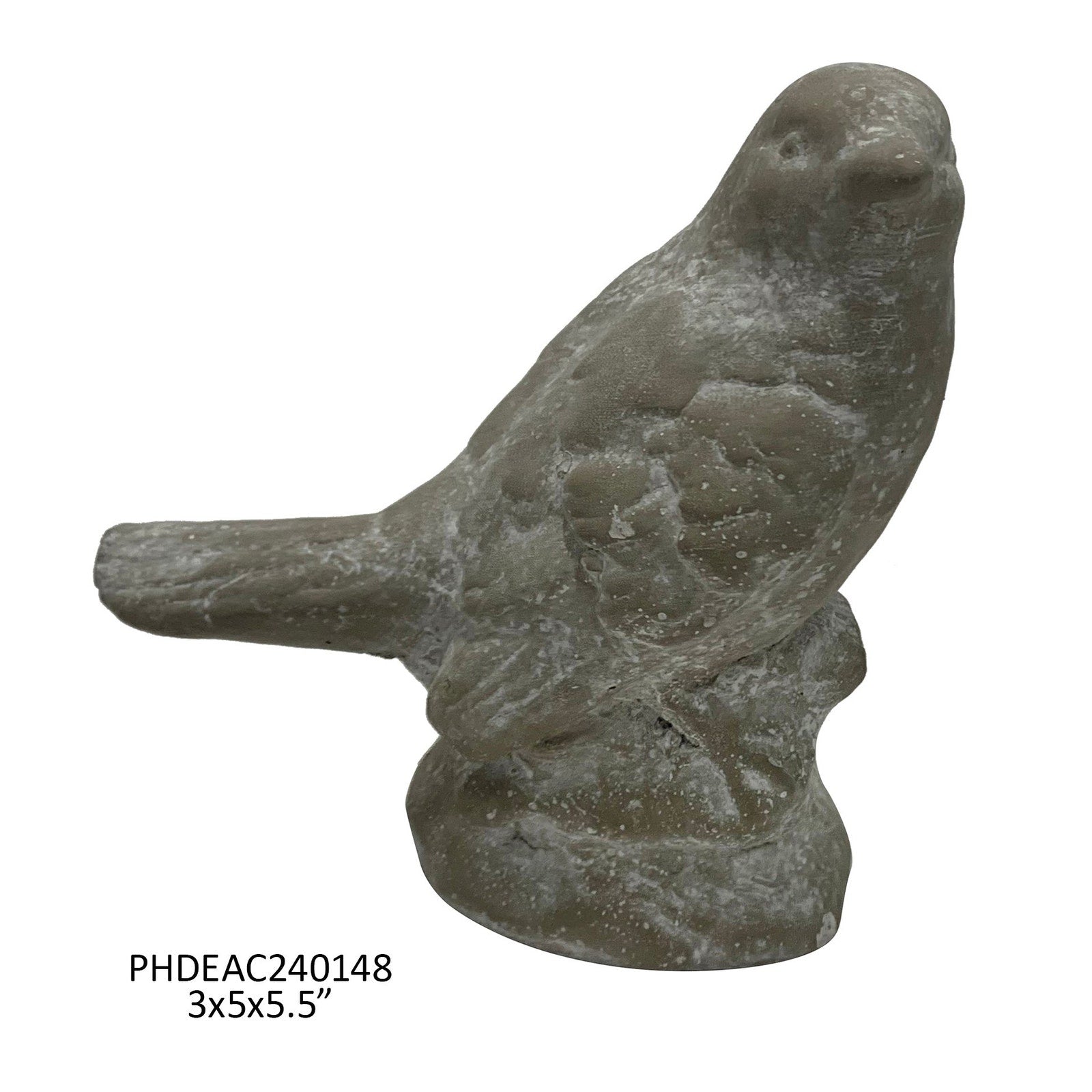 English Garden Cement Bird
