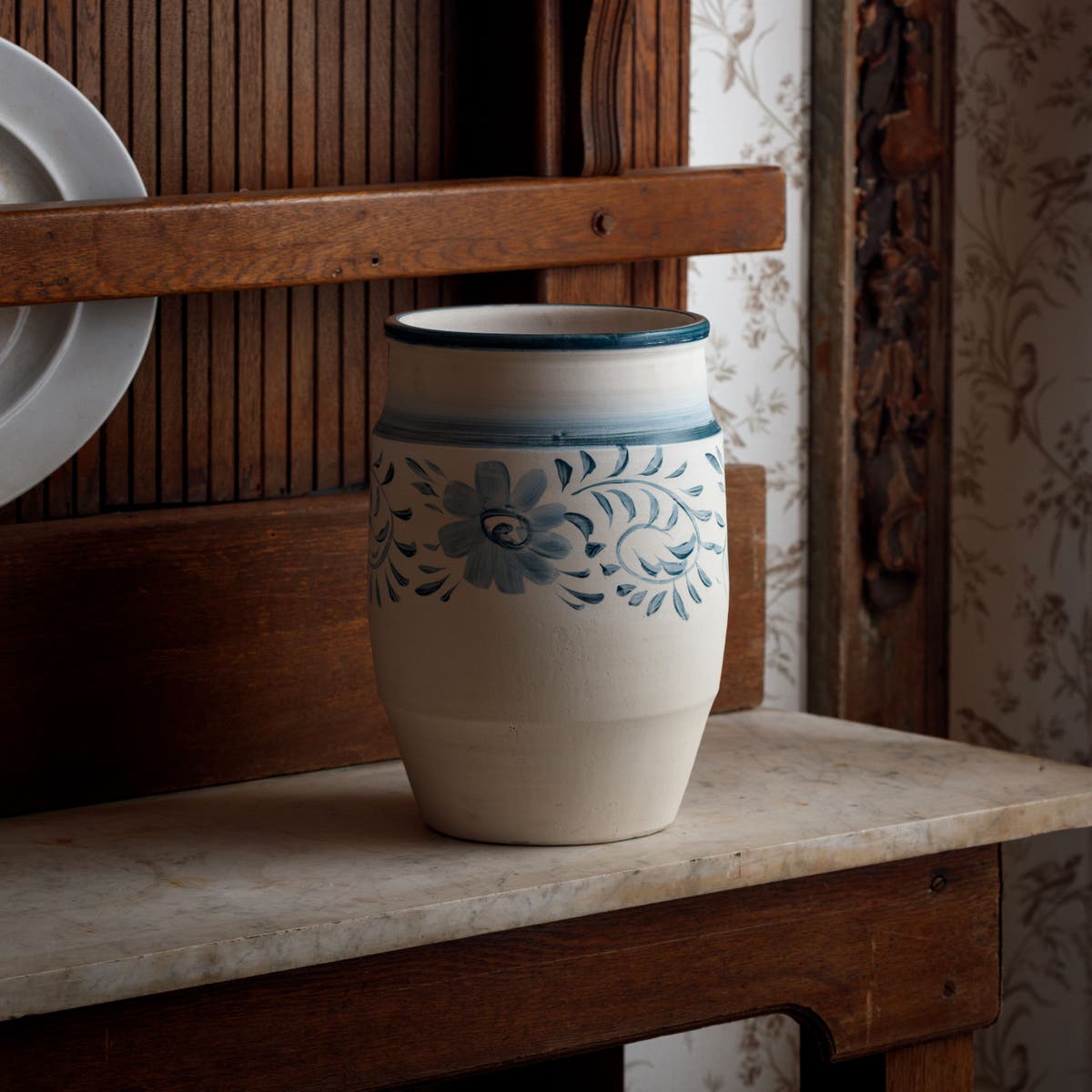 Jardin Bleu Entree Planter - Medium