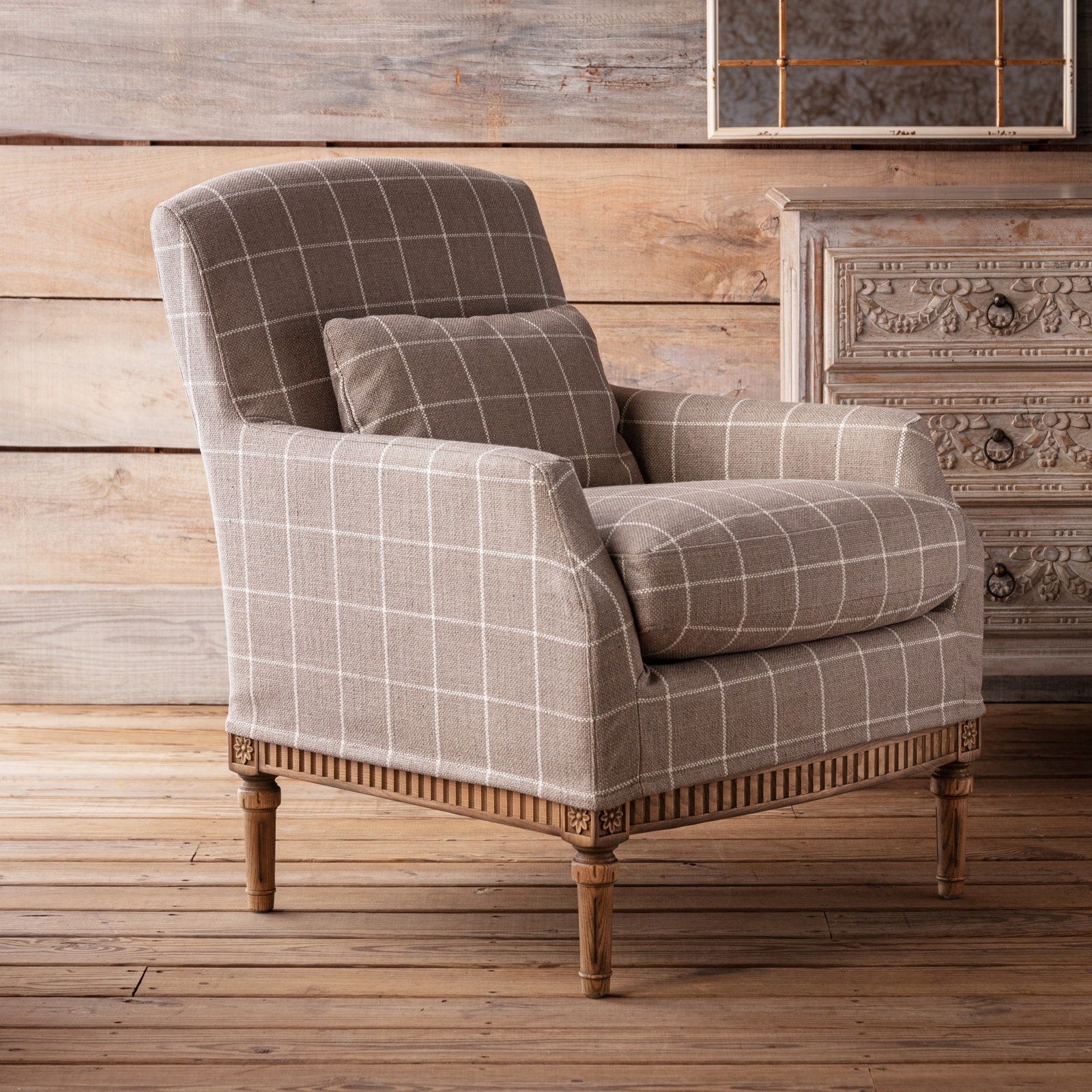 Window Pane Armchair