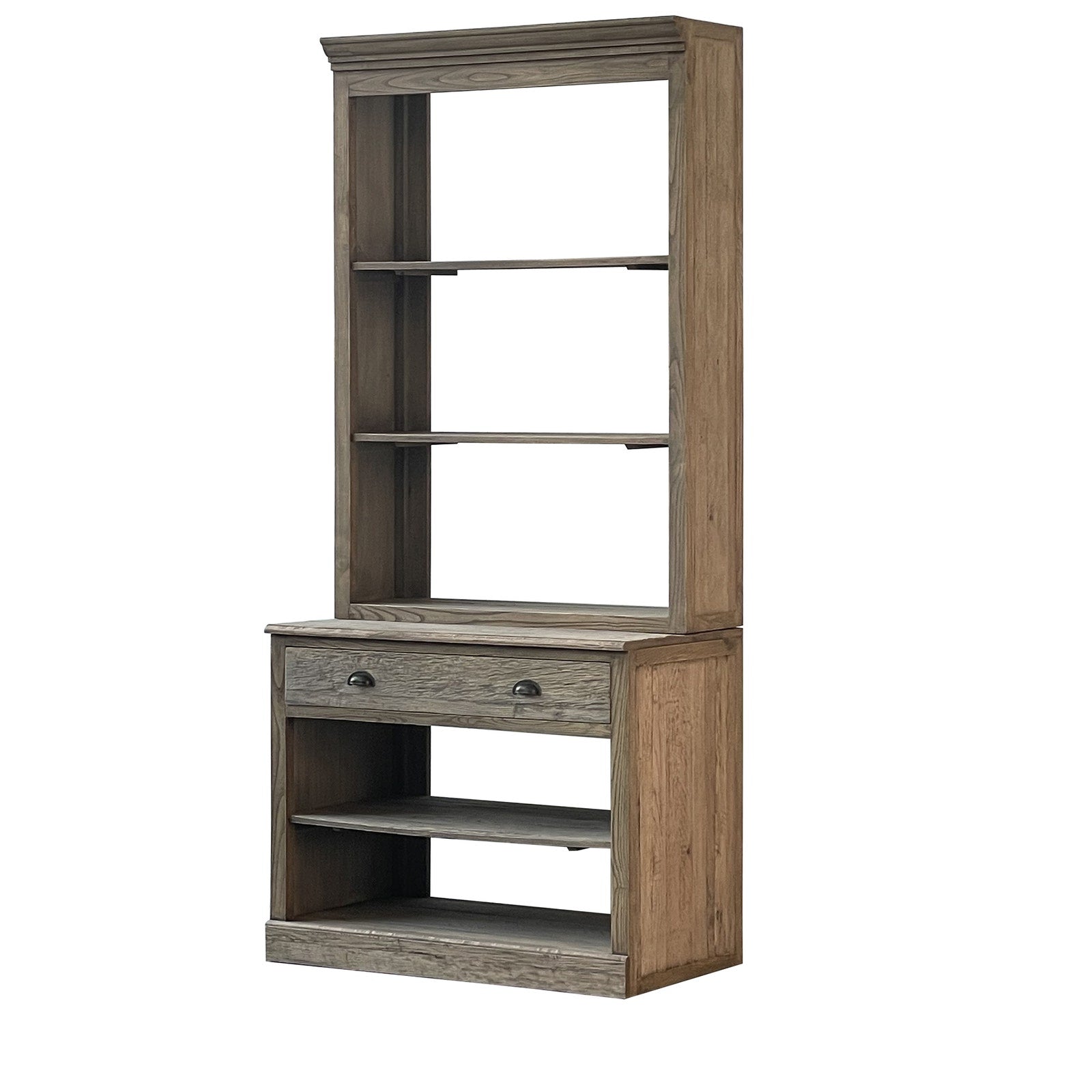 Reclaimed Oak Market Wall Unit