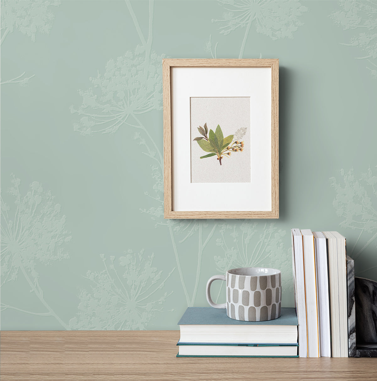 PW20300 Paintable Dandelion Fields Floral Unpasted Wallpaper