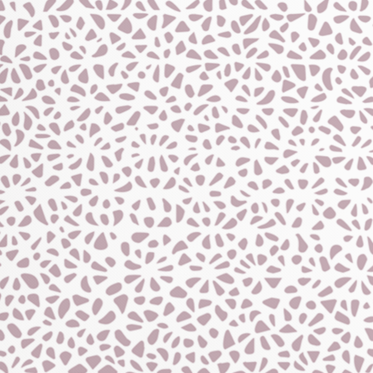 Modern Lilac Pillow in Tesselle
