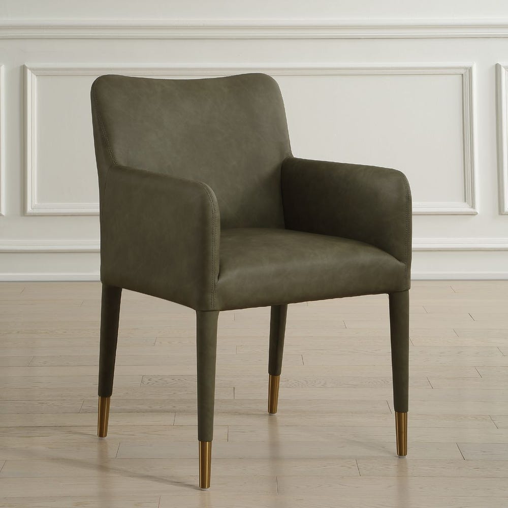 The Sinclair Modern Upholstered Dining Armchair