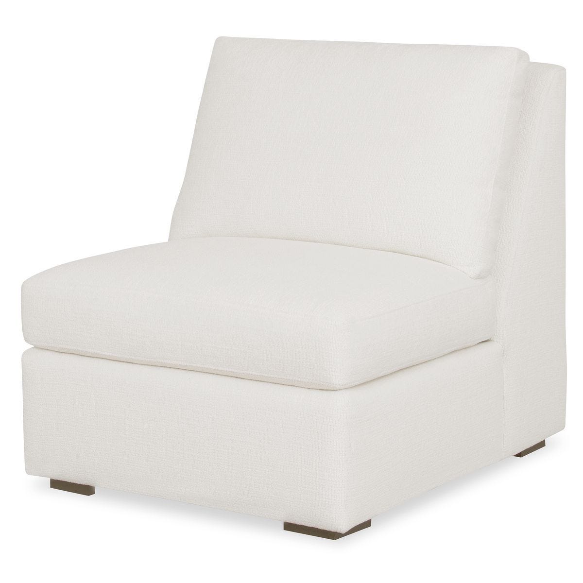 Luxe Armless Sofa - Field Snow