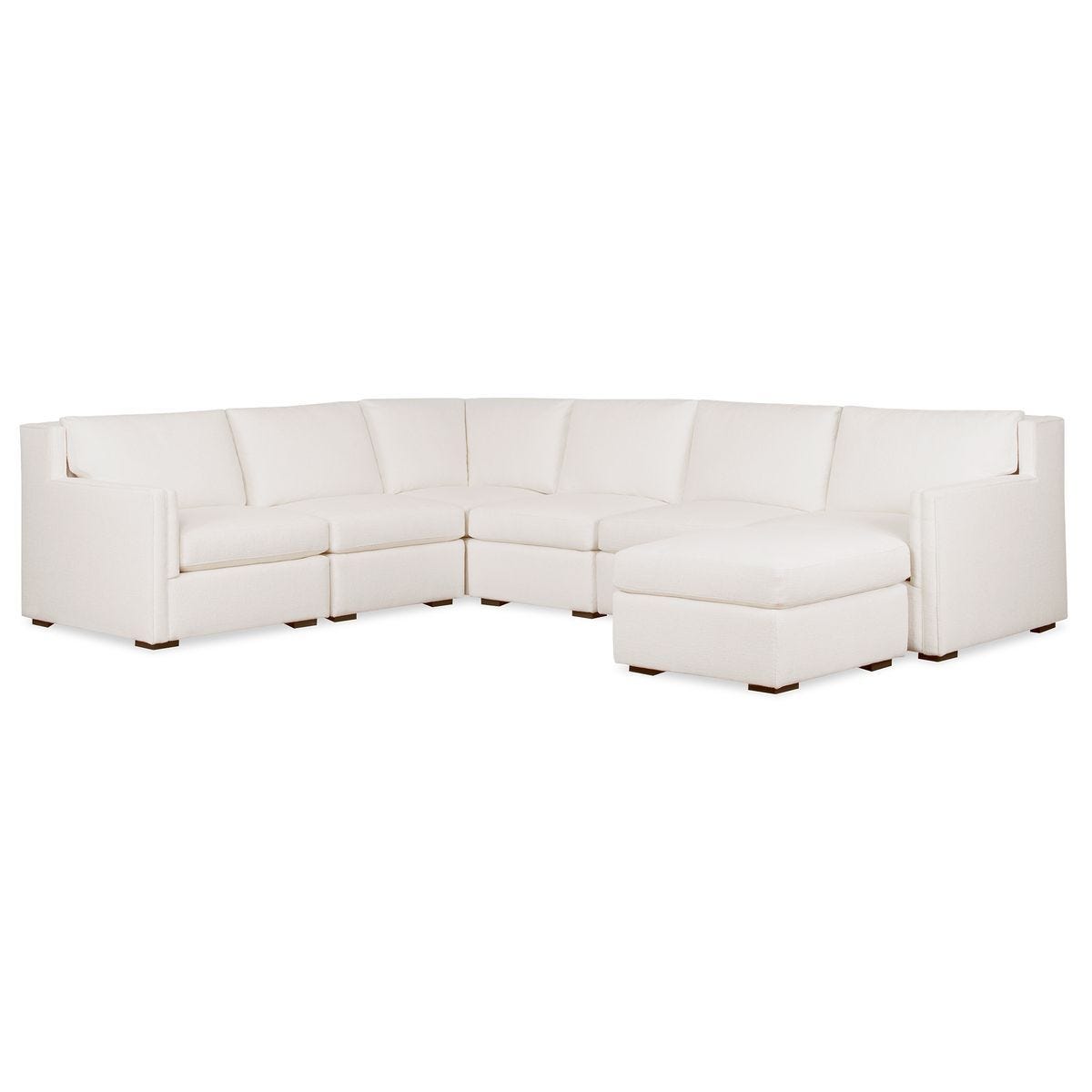 Luxe Armless Sofa - Field Snow