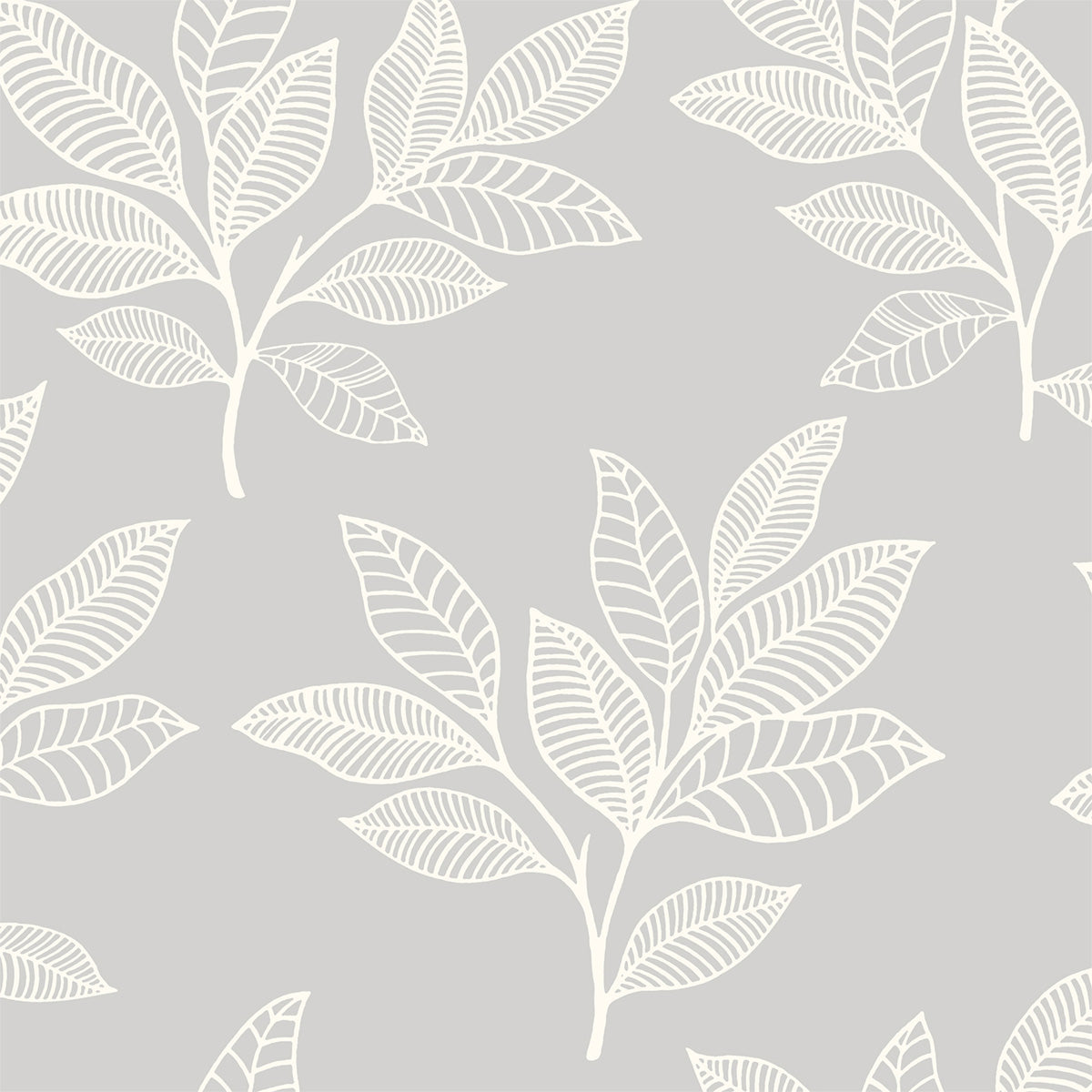 Boho Rhapsody Paradise Leaves Botanical Wallpaper