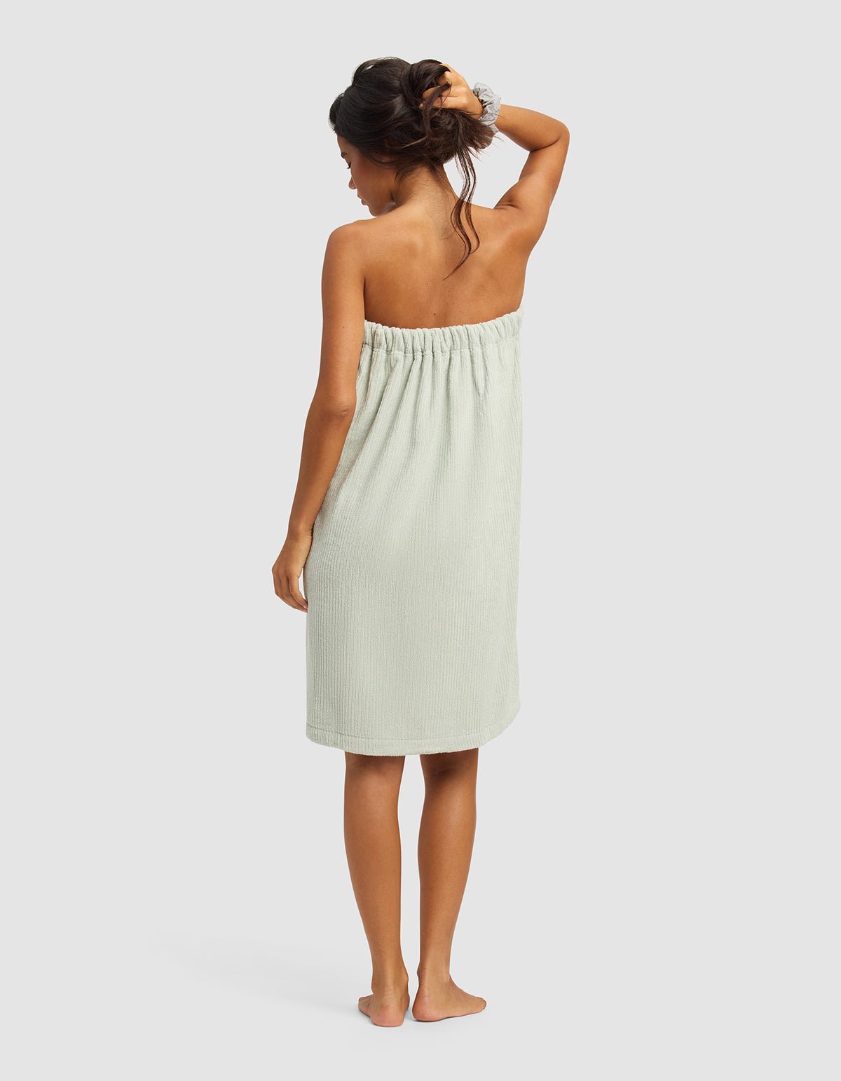 Ribbed Terry Bath Wrap
