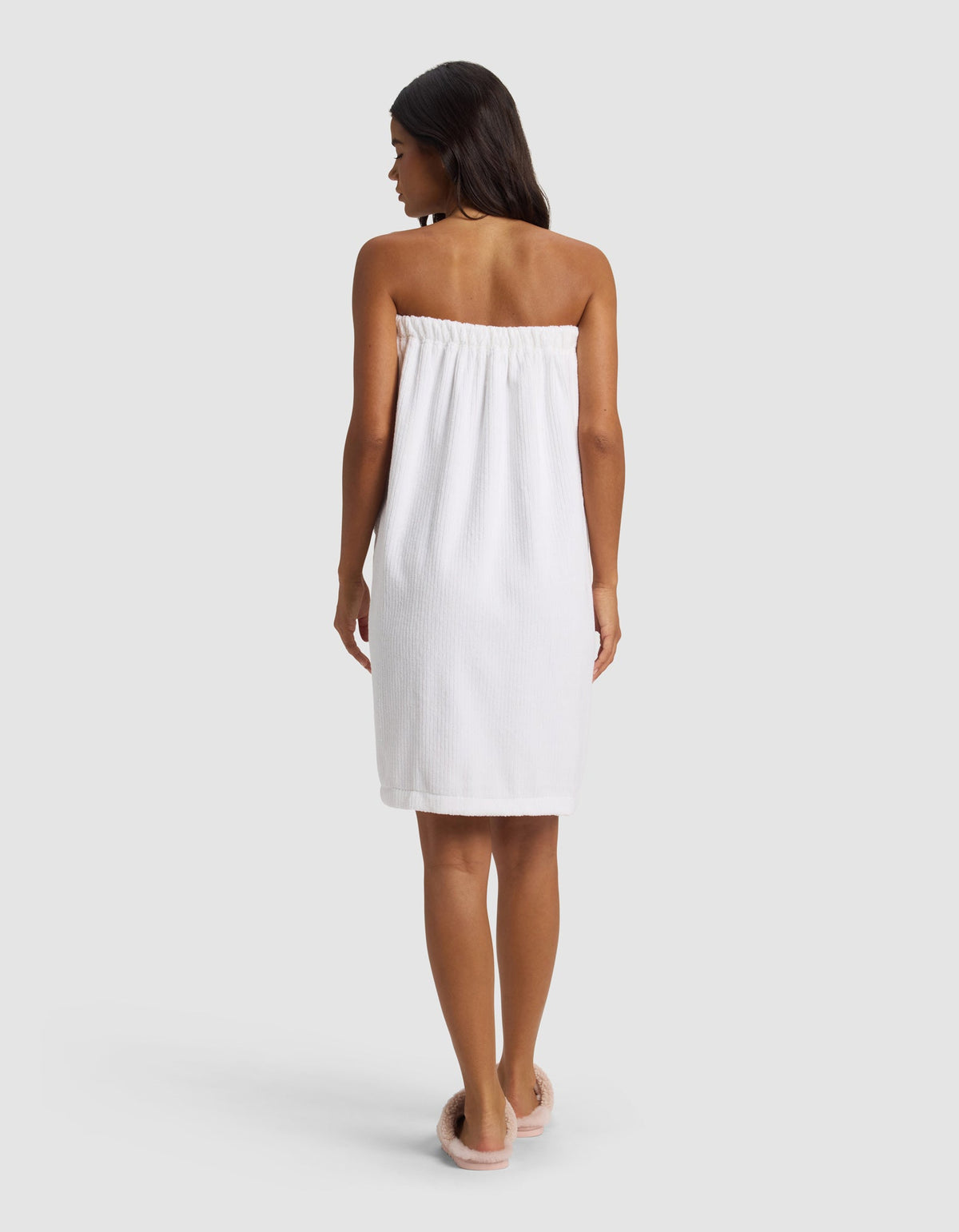 Ribbed Terry Bath Wrap