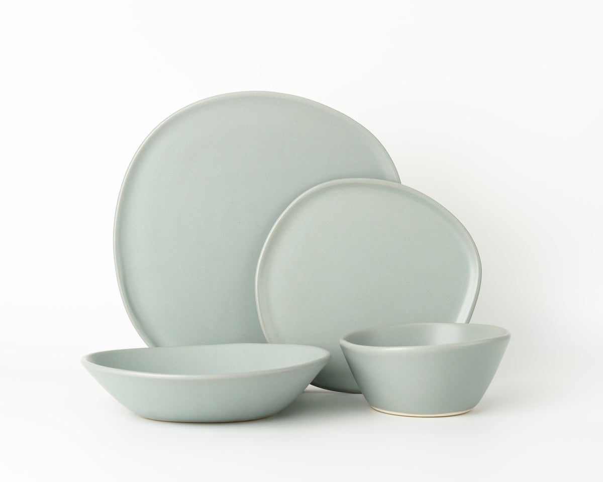 4 Piece Ripple Dinner Setting