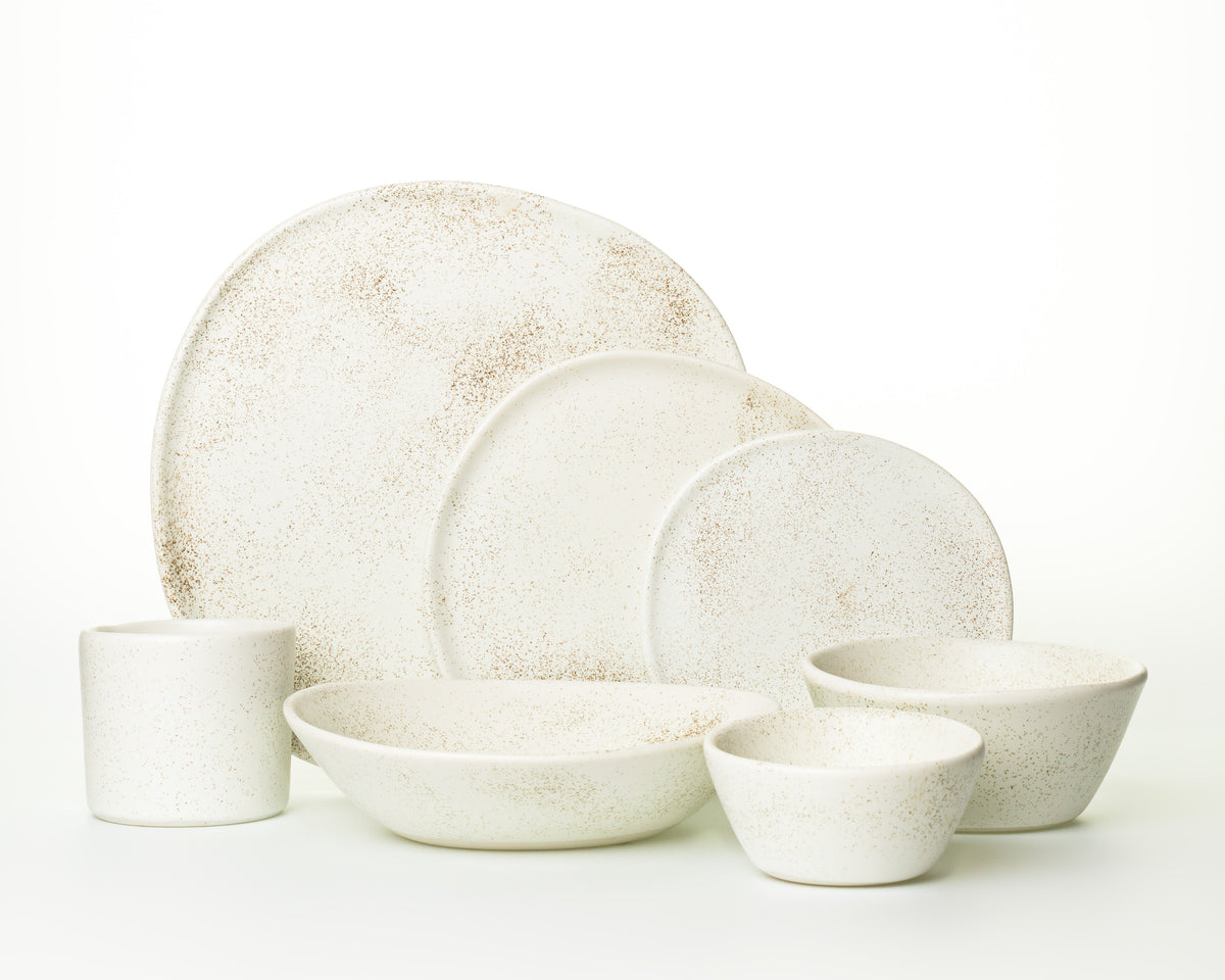 7 Piece Ripple Dinner Setting