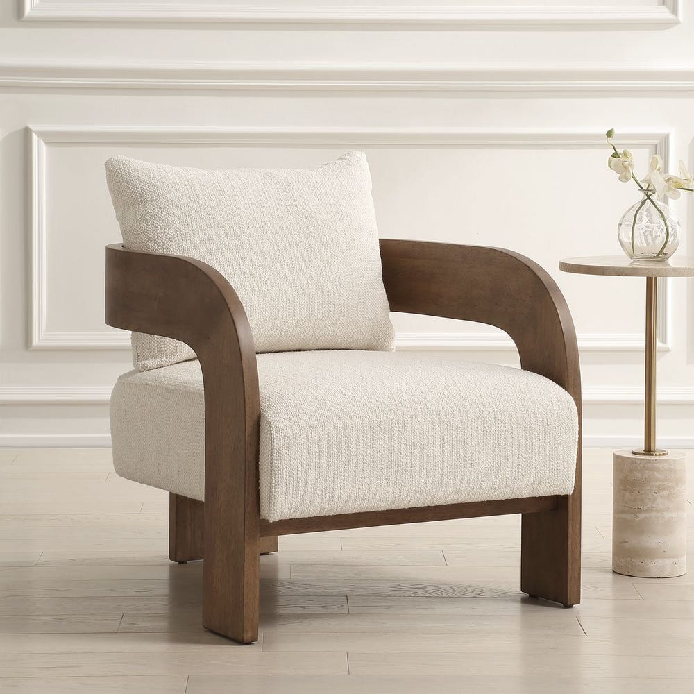 Rowan Accent Chair - Textured Plush Seat