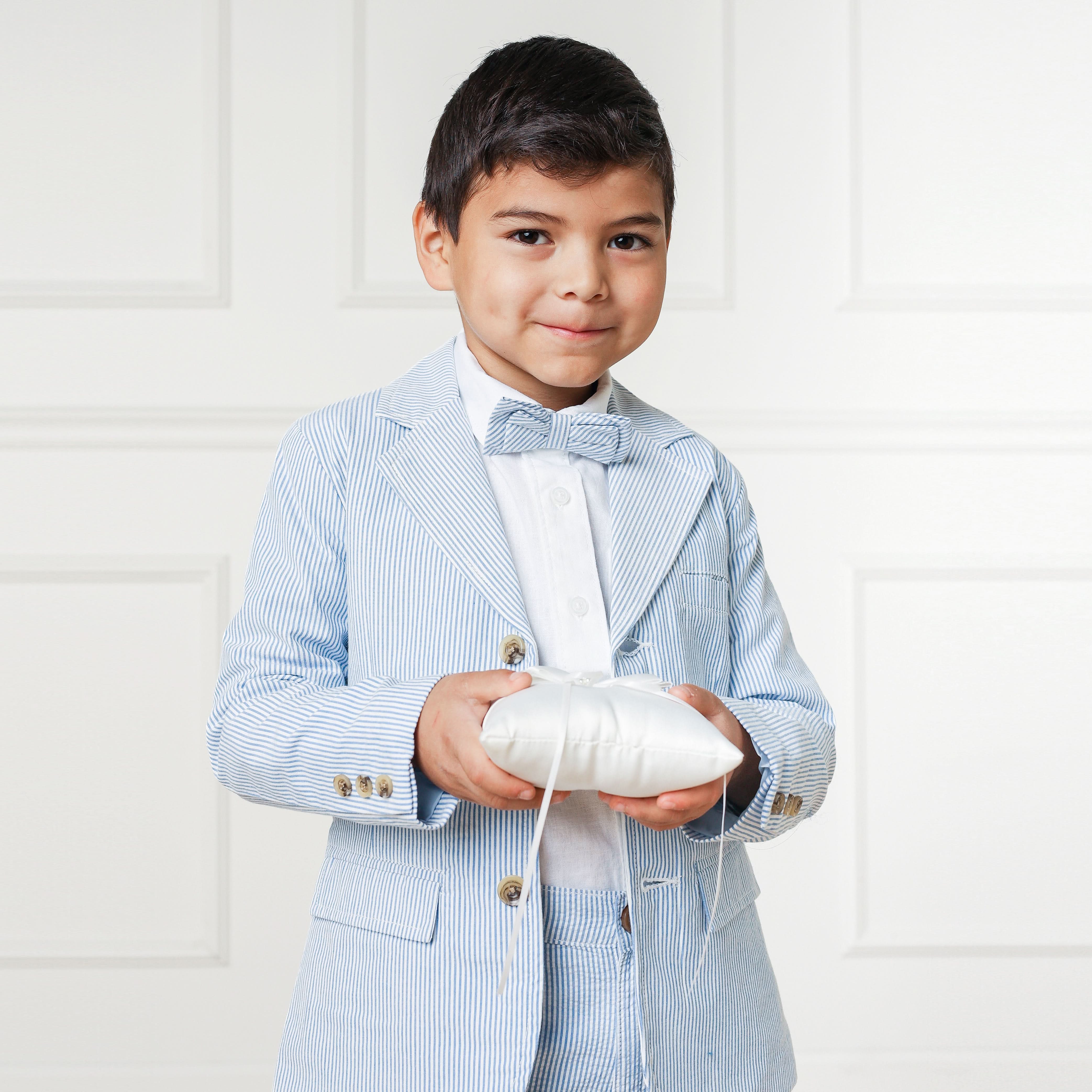 Organic Seersucker Suit Jacket