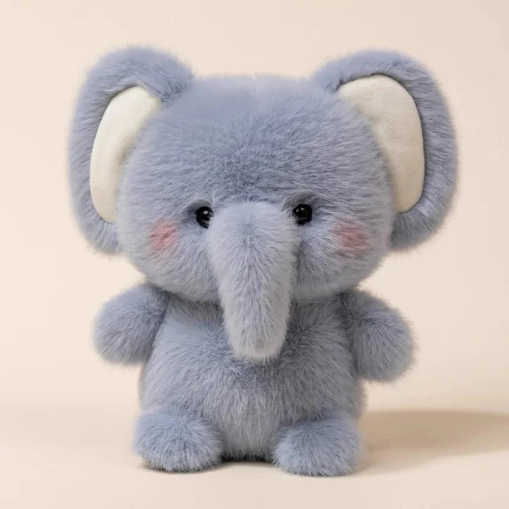 16cm Plush Companion Doll – Soft Capybara & Elephant Stuffed Toy