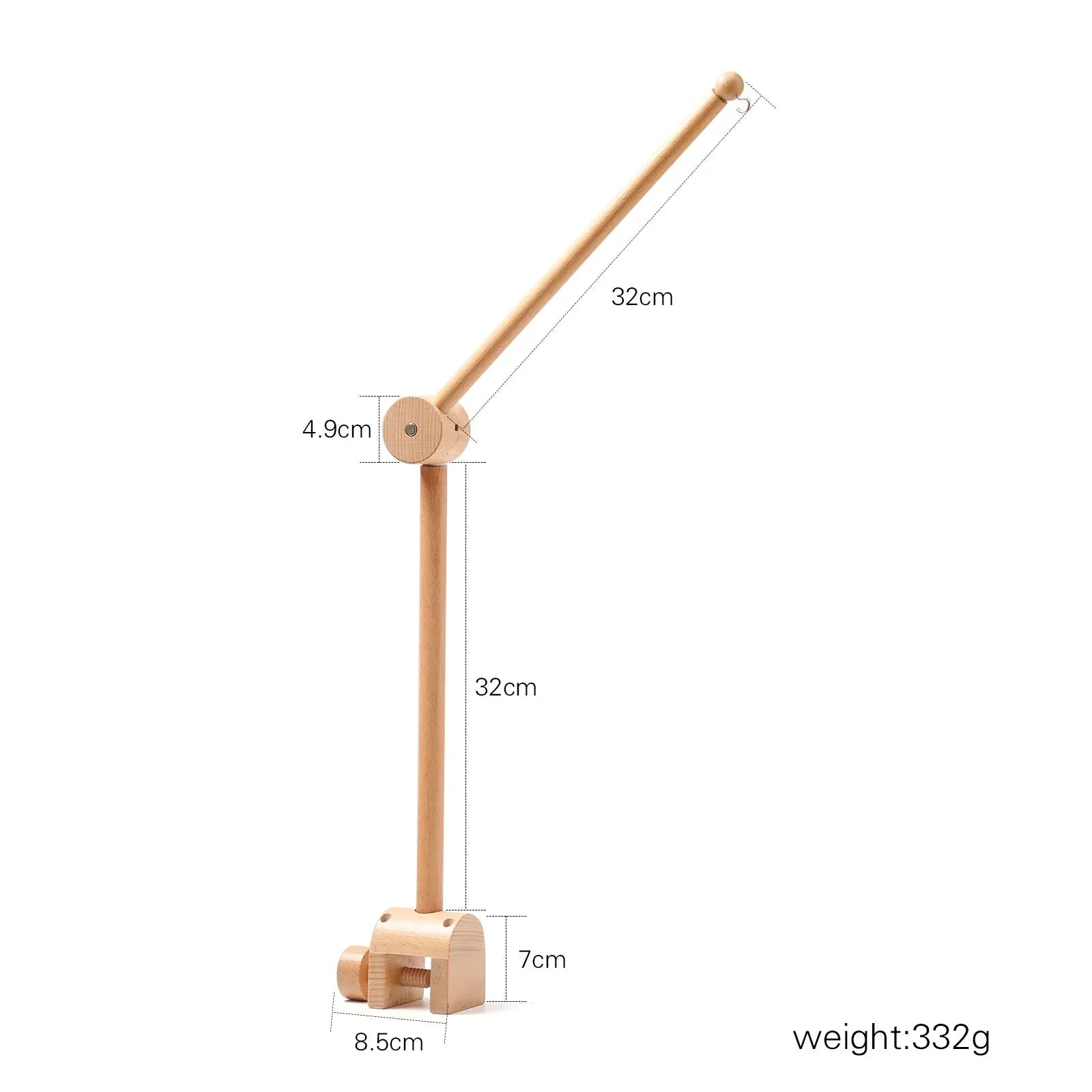 Baby Crib Mobile Rattle Toy Forest Animal Bed Bell