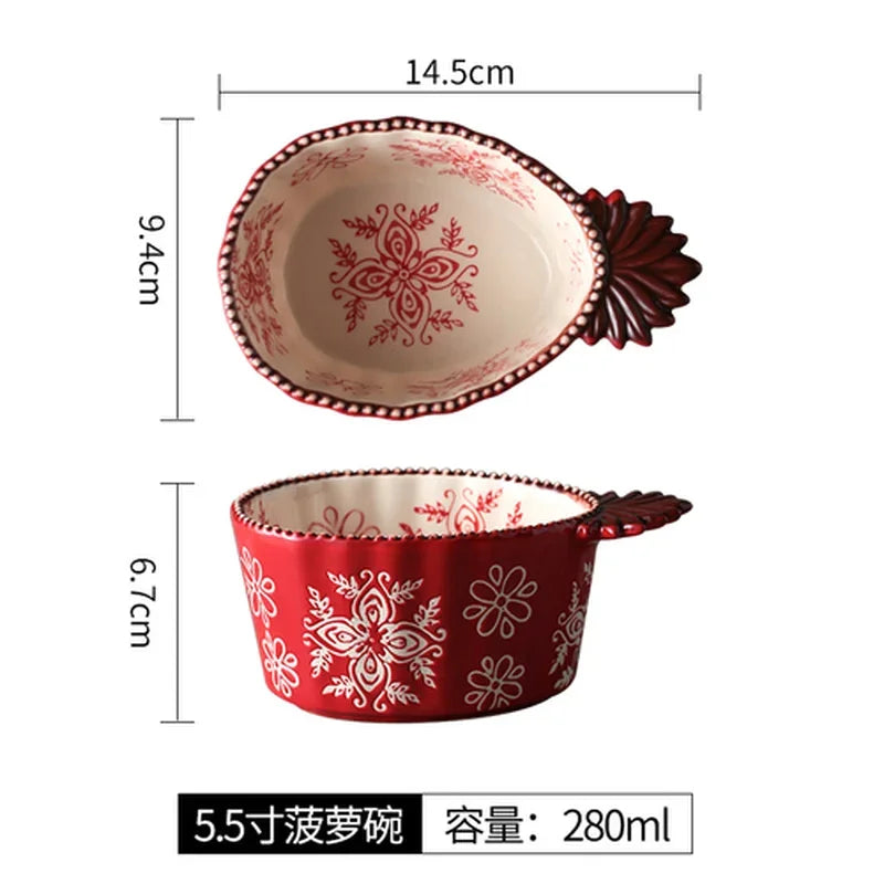 Japanese Style Hand-painted Seasoning Dishes & Soy Sauce Bowls