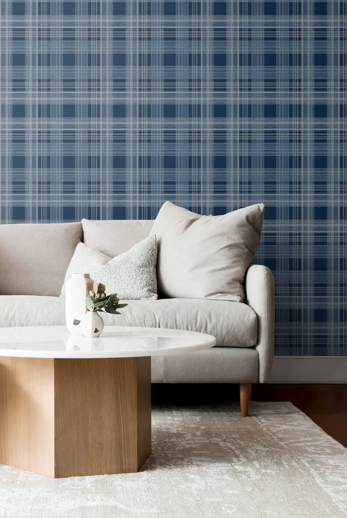 Rad Plaid Peel and Stick Removable Wallpaper