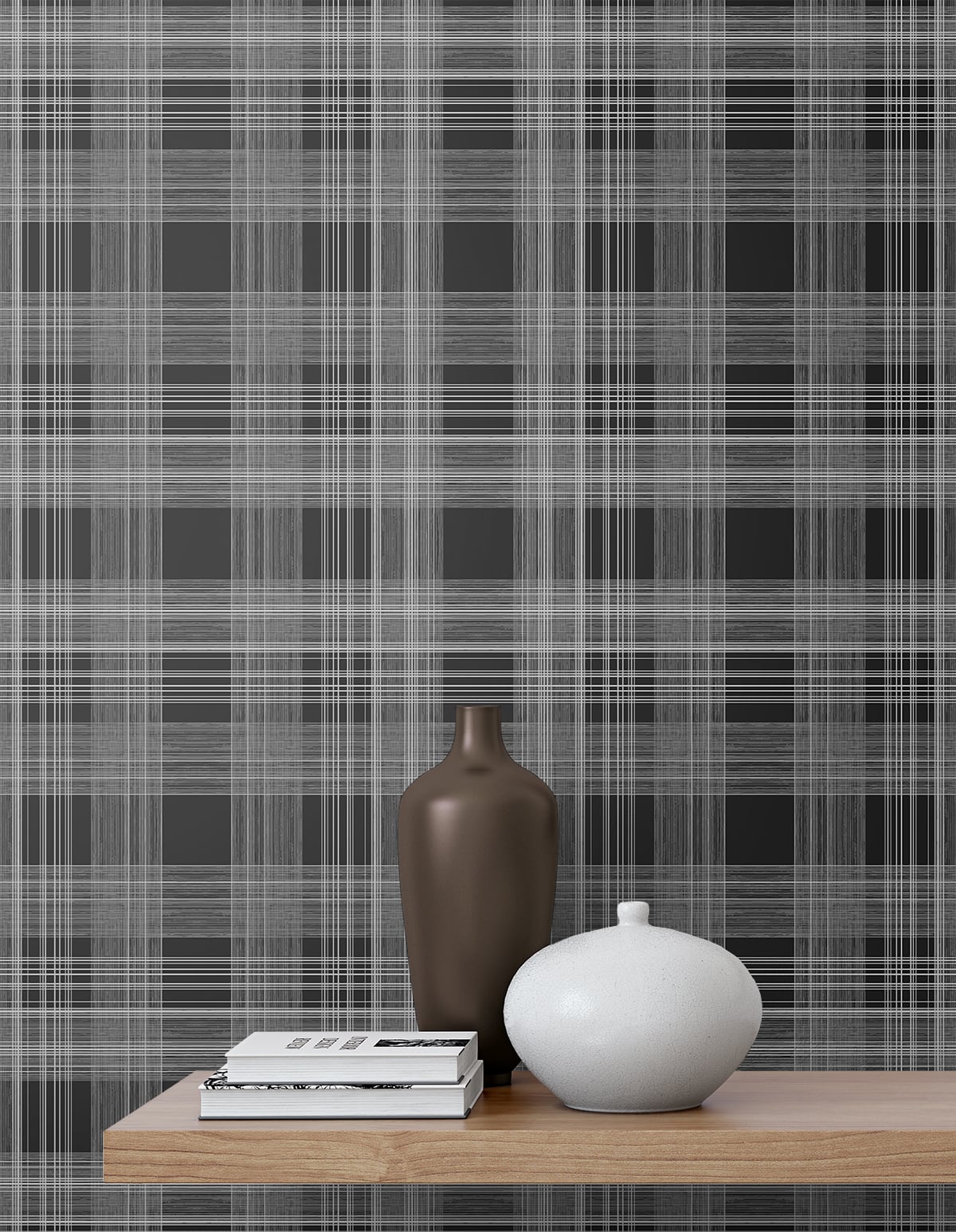 Rad Plaid Peel and Stick Removable Wallpaper