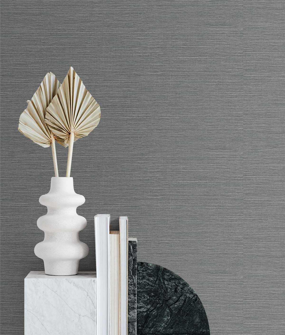 Seaside Faux Sisal Peel and Stick Removable Wallpaper