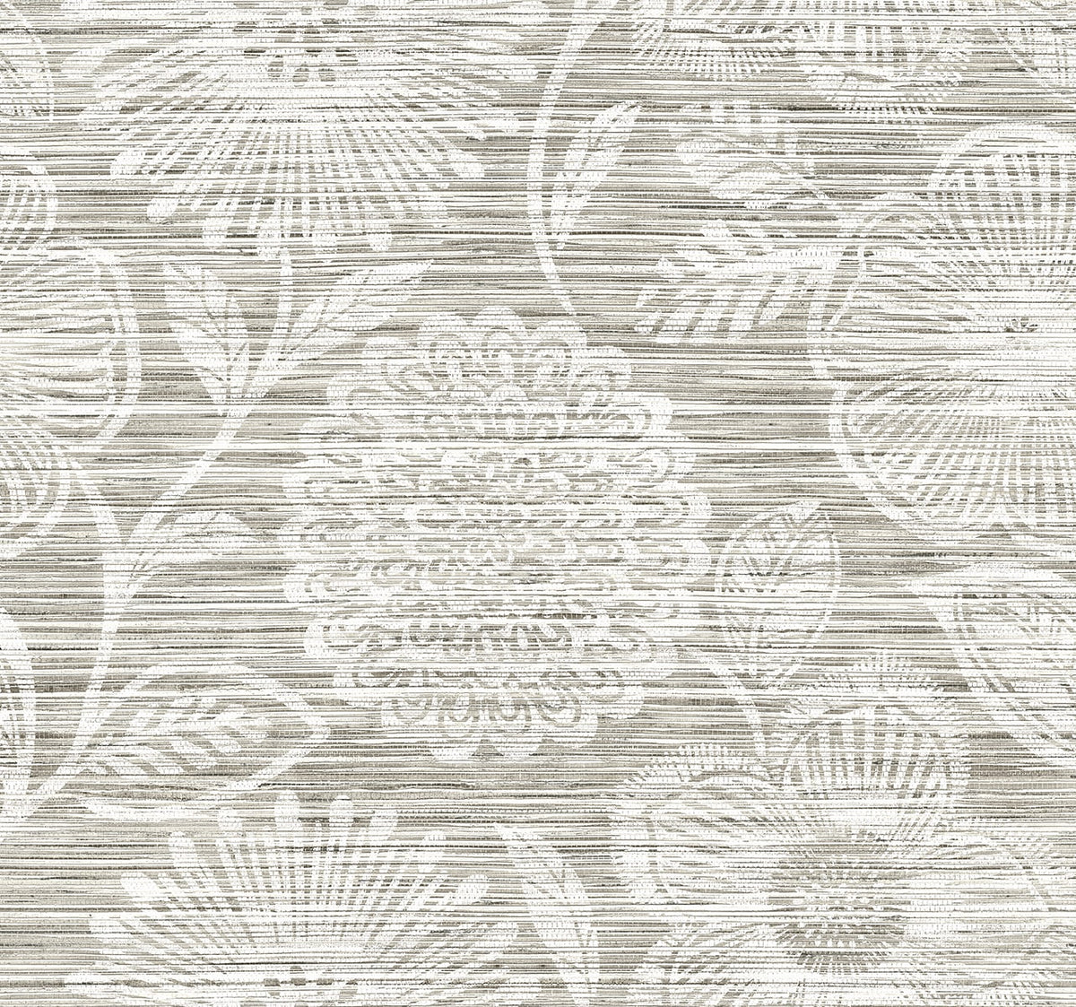 Faux Grass Floral Peel and Stick Removable Wallpaper