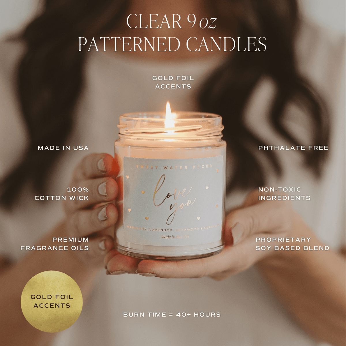 One More Pickleball Game Soy Candle - Clear Jar - 9 oz