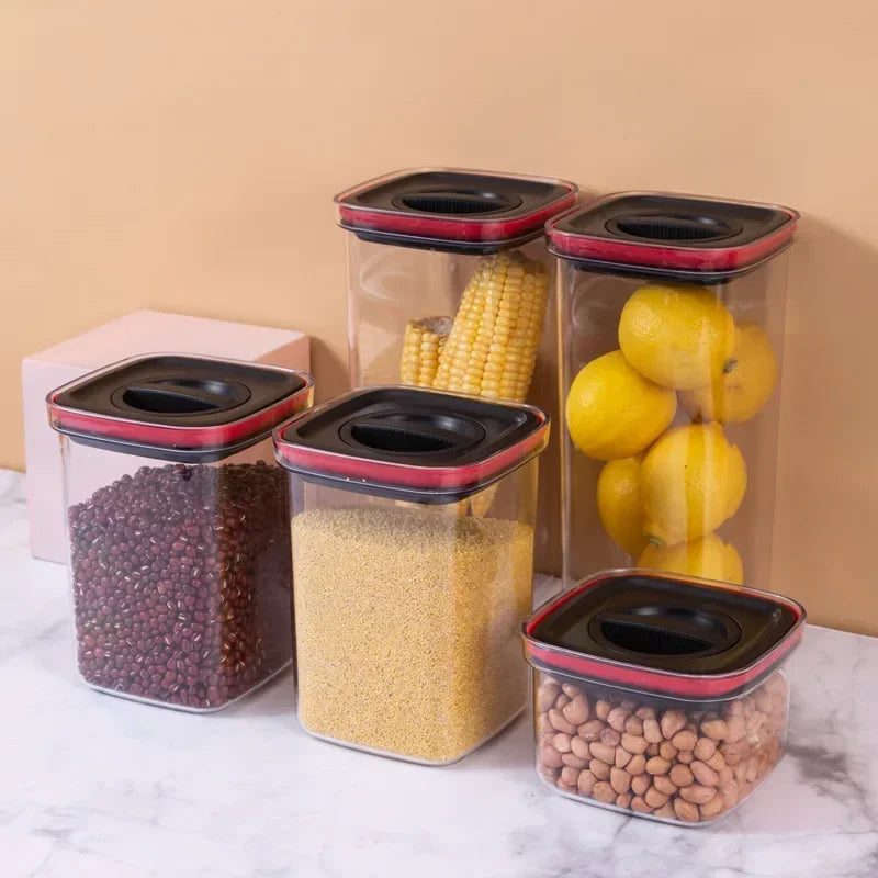 Kitchen Storage Containers Set - Organize Cereals, Spices, and More