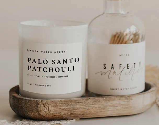 Palo Santo Patchouli Candle