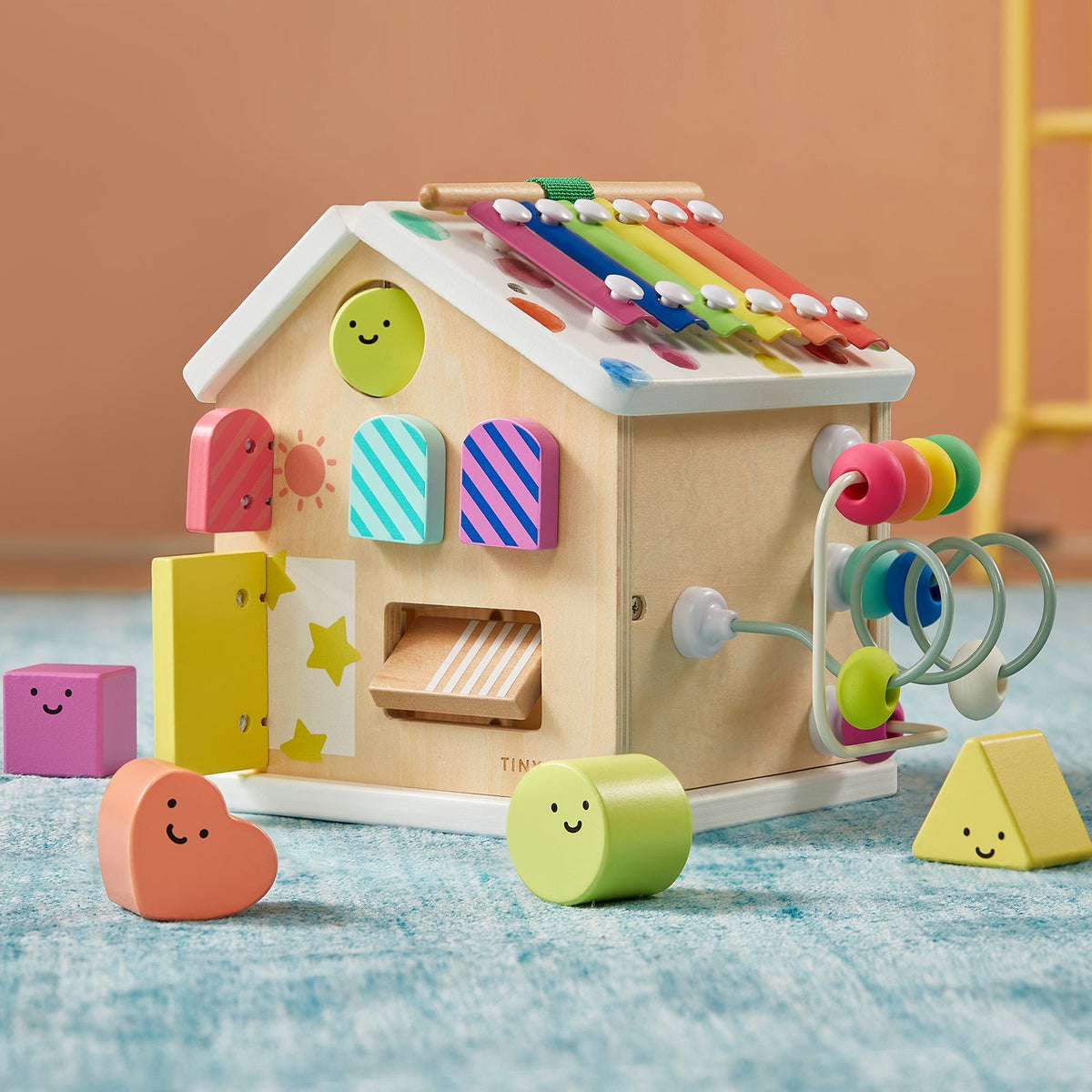 Brain & Hands Playset β Montessori Box (4β6 Months) + Activity Cube