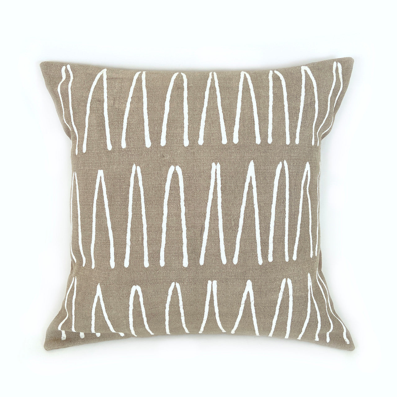 Sadza Lines Pillow Cover - Savanna Beige