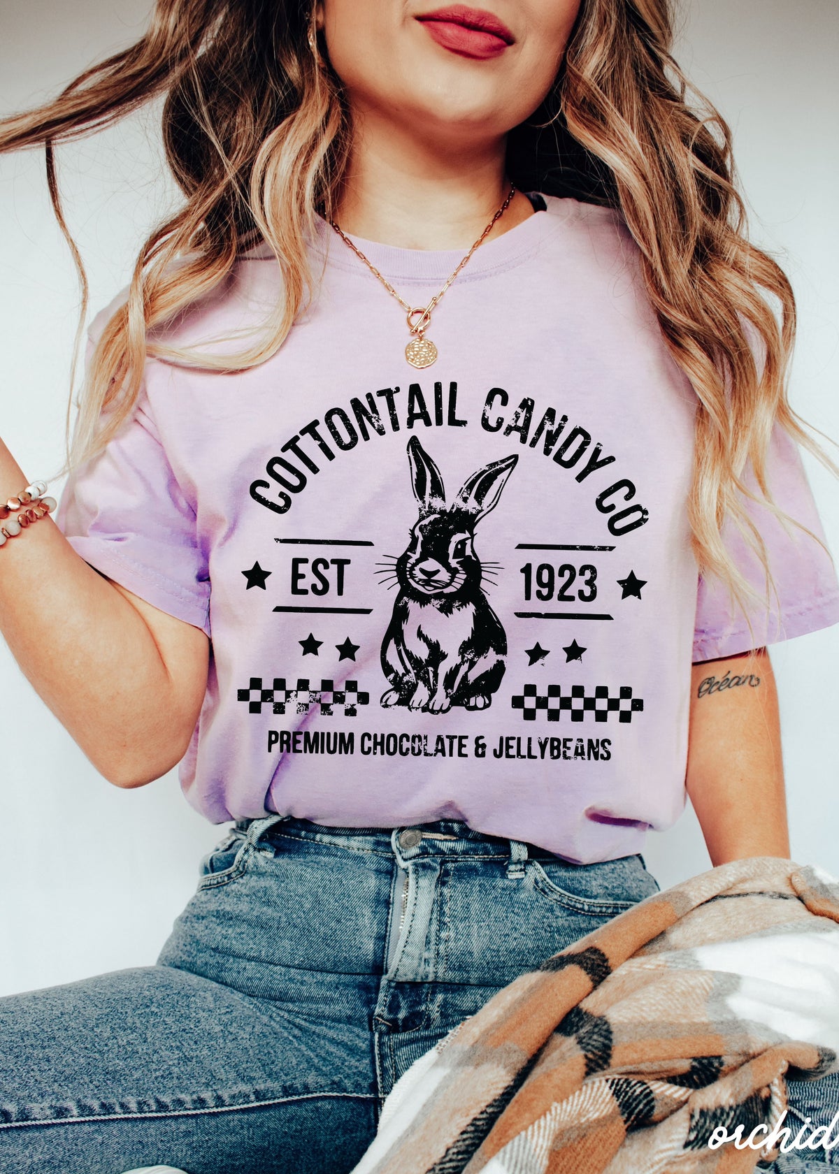 Cottontail Candy Co Comfort Colors Tee *14 Colors (S-3X)