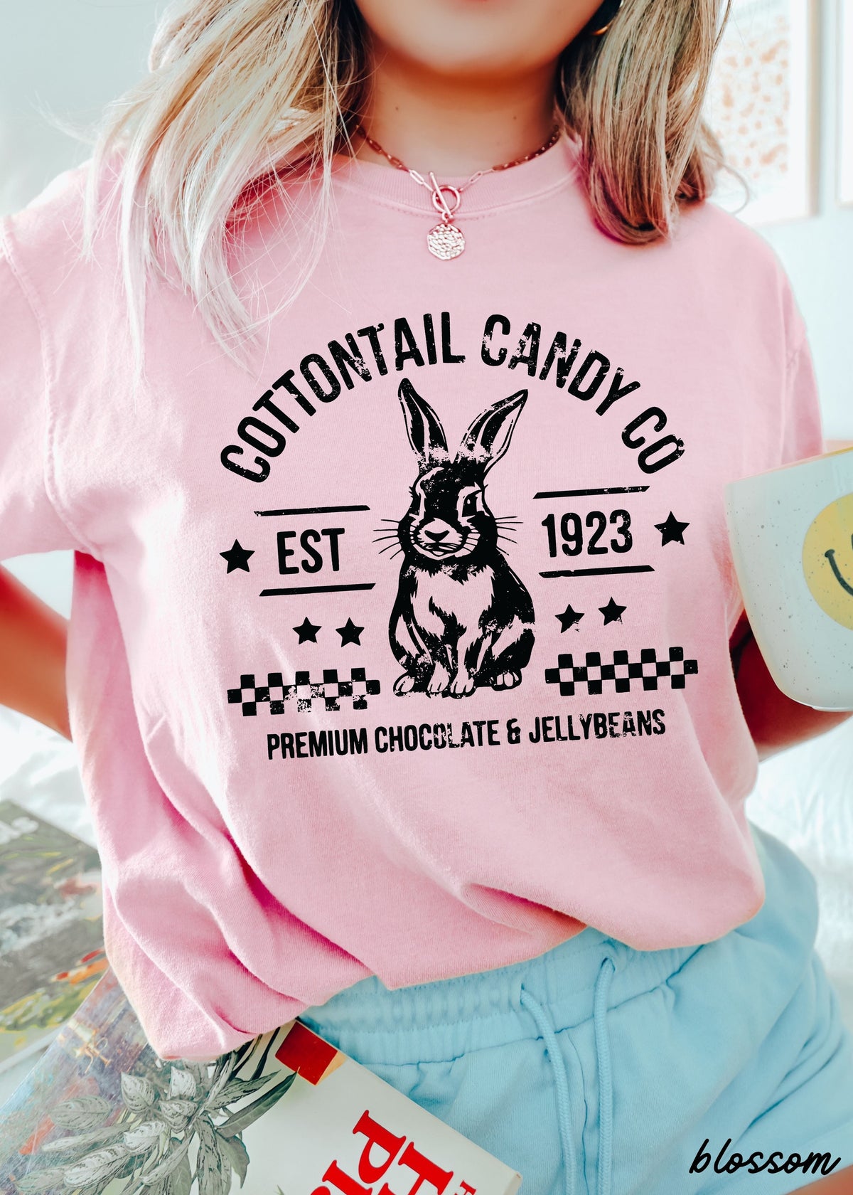 Cottontail Candy Co Comfort Colors Tee *14 Colors (S-3X)