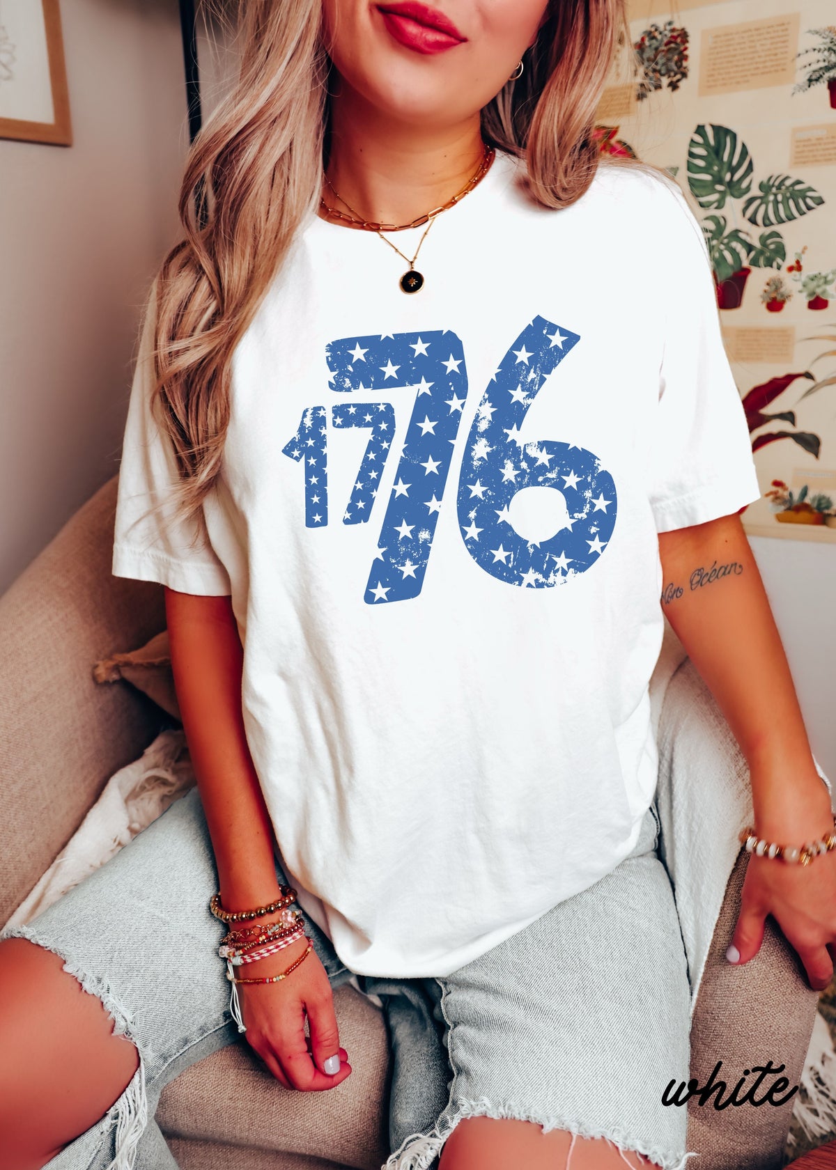 1776 Stars Tee *7 Colors (S-3X)