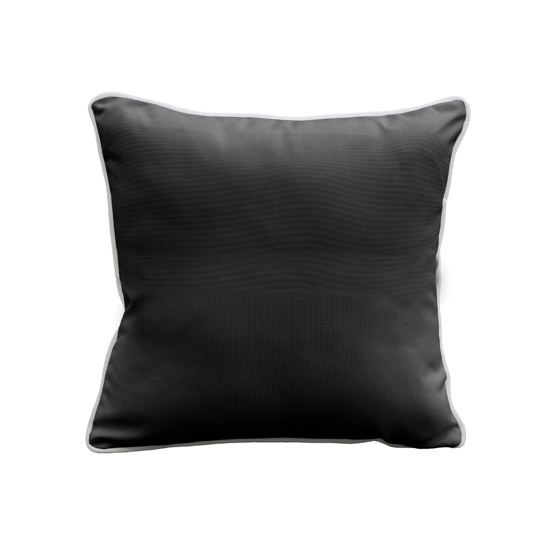East Green Outdoor 18x18 Accent Pillow with Contrasted Piping