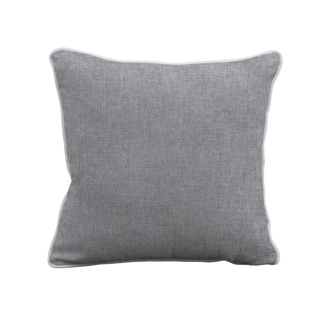 East Green Outdoor 18x18 Accent Pillow with Contrasted Piping