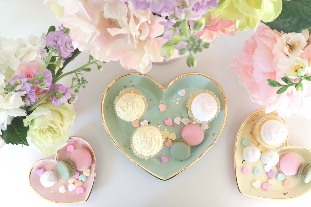 "Confetti Hearts" Dishes