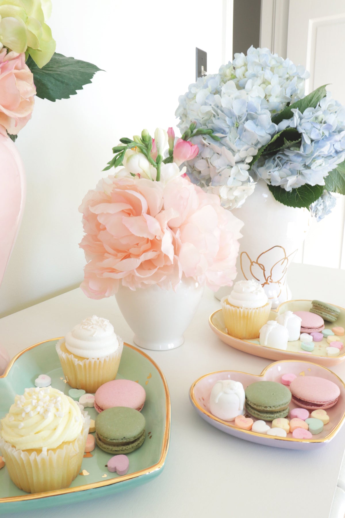 "Confetti Hearts" Dishes