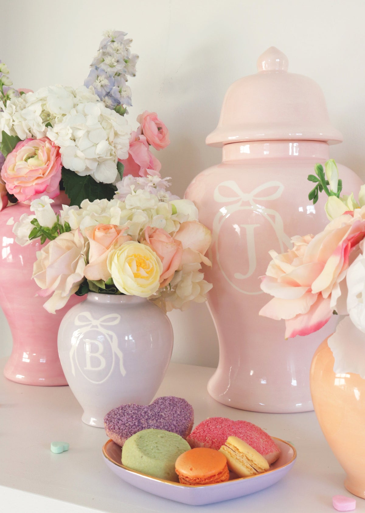"Confetti Hearts" Dishes