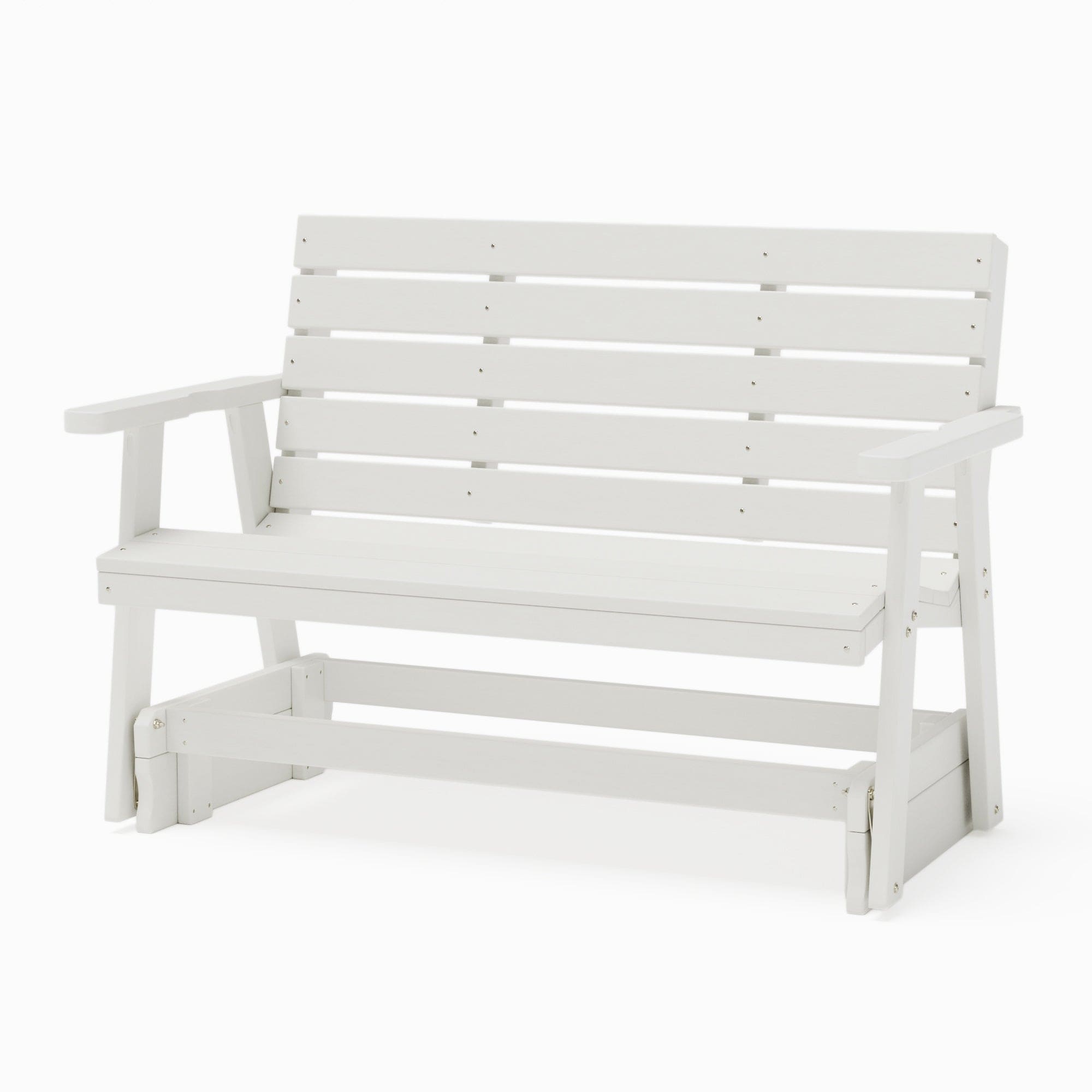 SimplyPoly Amish Made Signature Recycled Plastic Porch Glider