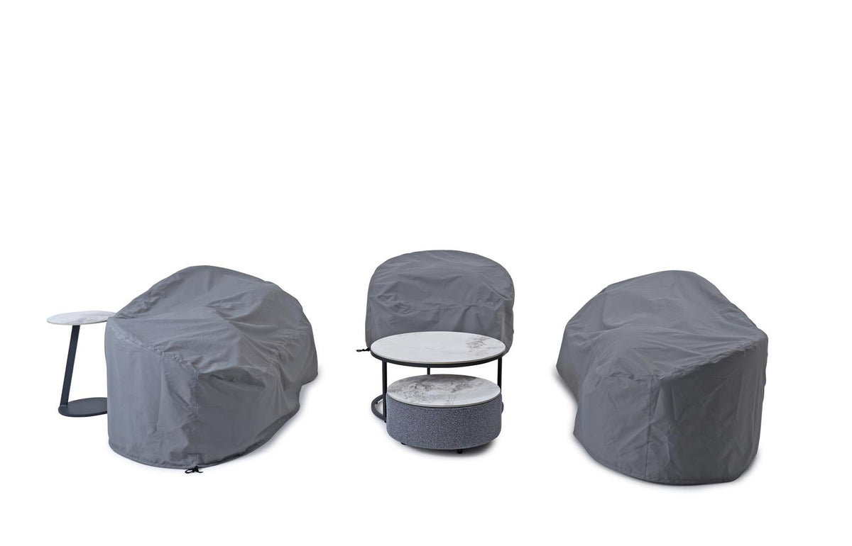 Serene Outdoor Modern Outdoor Coffee Table - Grey
