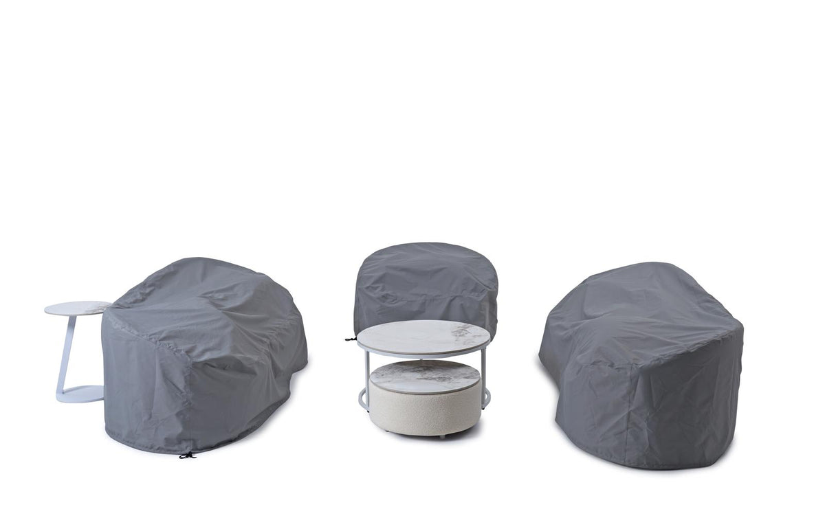 Serene Outdoor Modern Outdoor Coffee Table - Grey