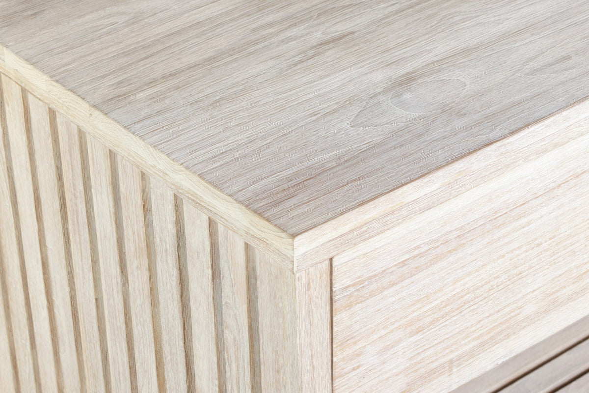 Imperial Grove Outdoor Solid Teak Wood, Natural Look Kitchen Island