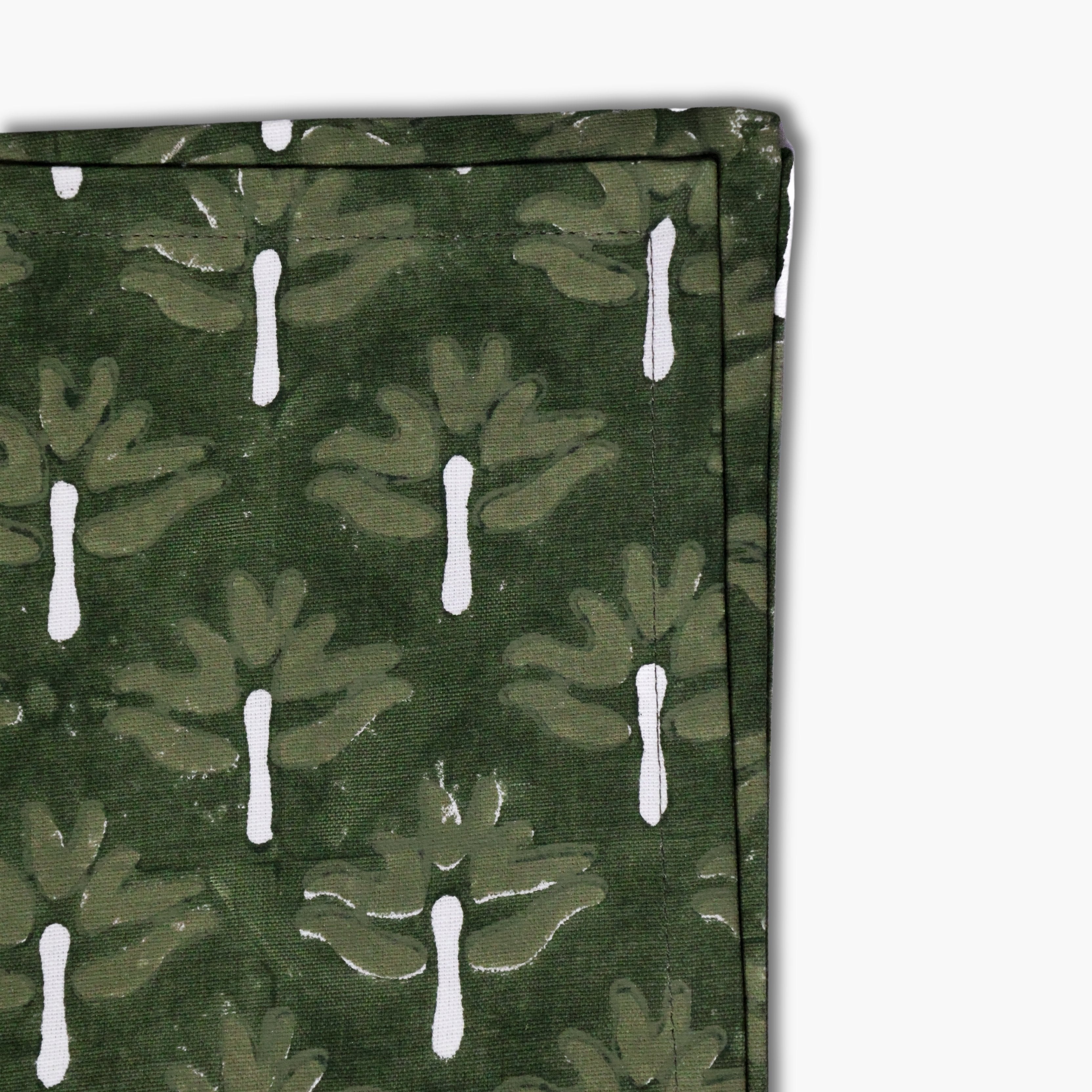 Zeenat Table Napkin - Chive Set of 2