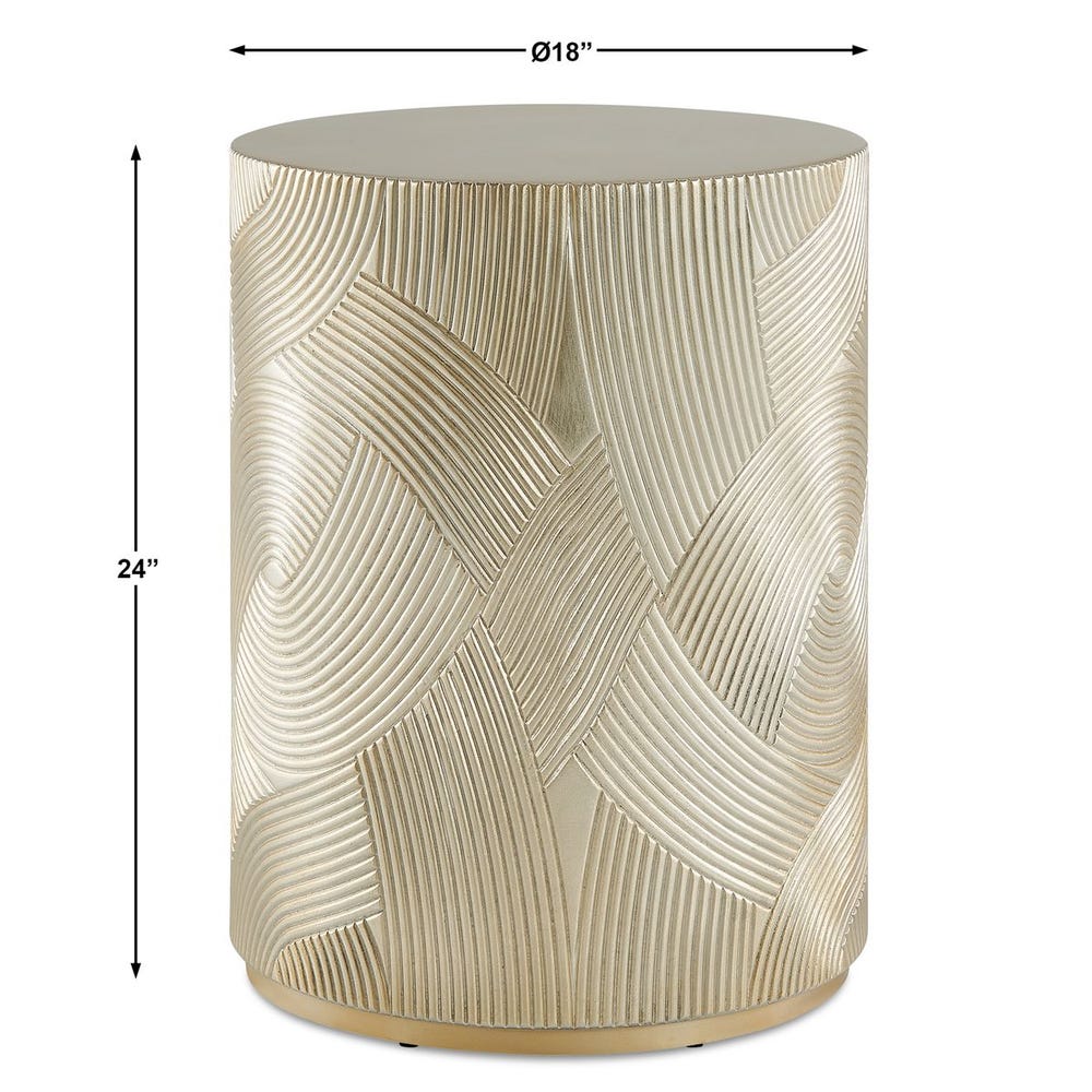 Liora Soft Gold Accent Table